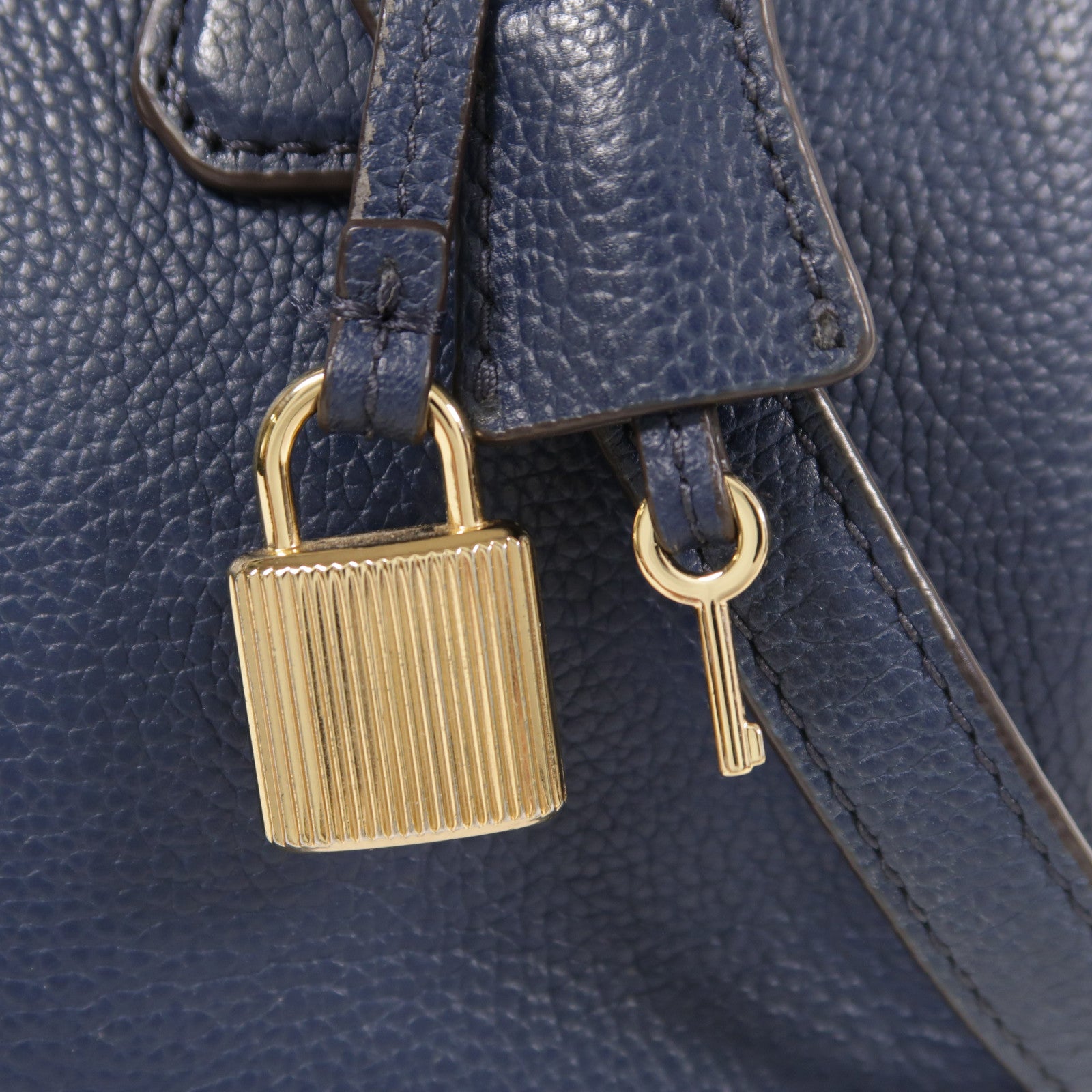 Michael Kors 牛皮皮革Shoulder Bag金扣手挽肩背兩用袋