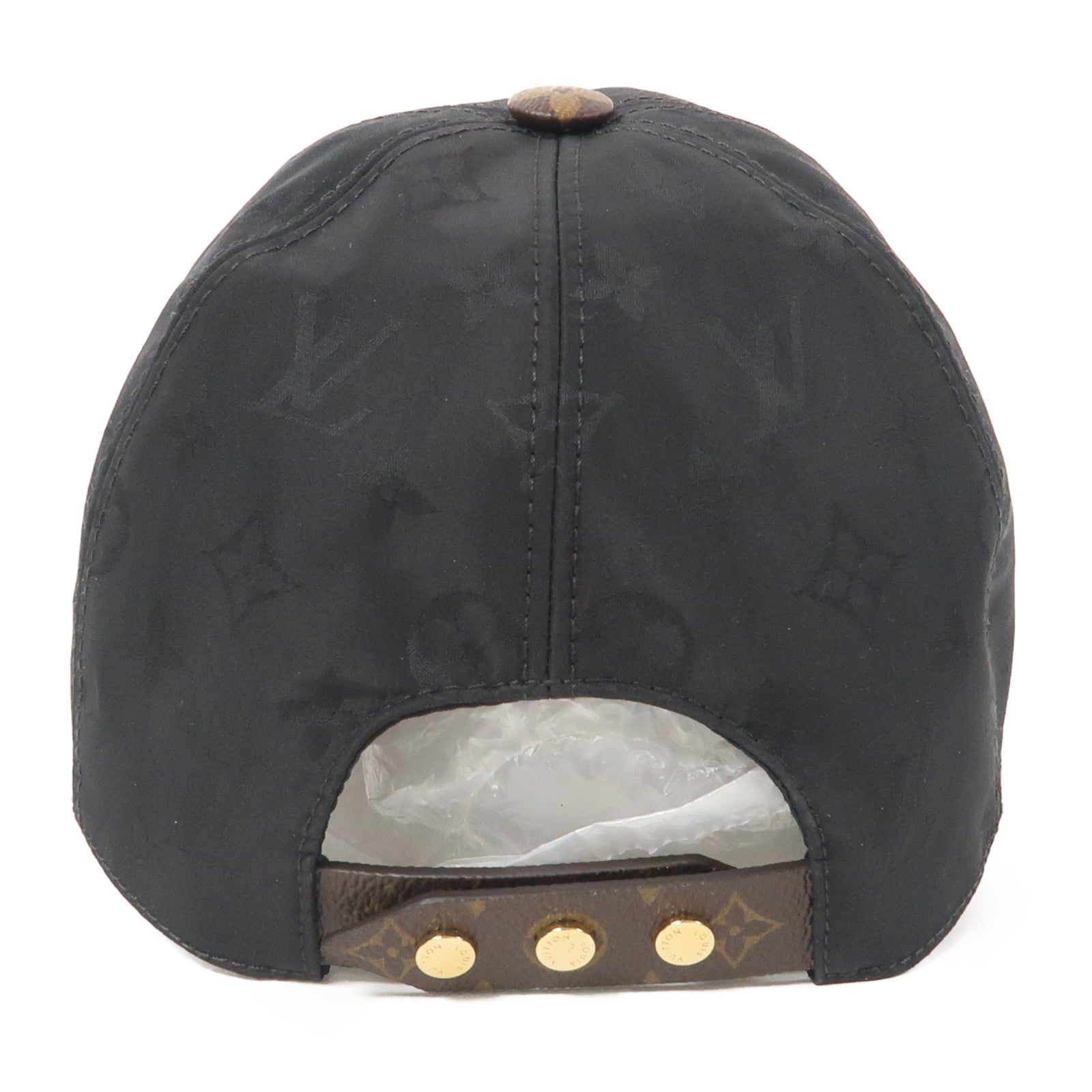 LOUIS VUITTON Monogram Get Ready Cap帽子黑色/啡色