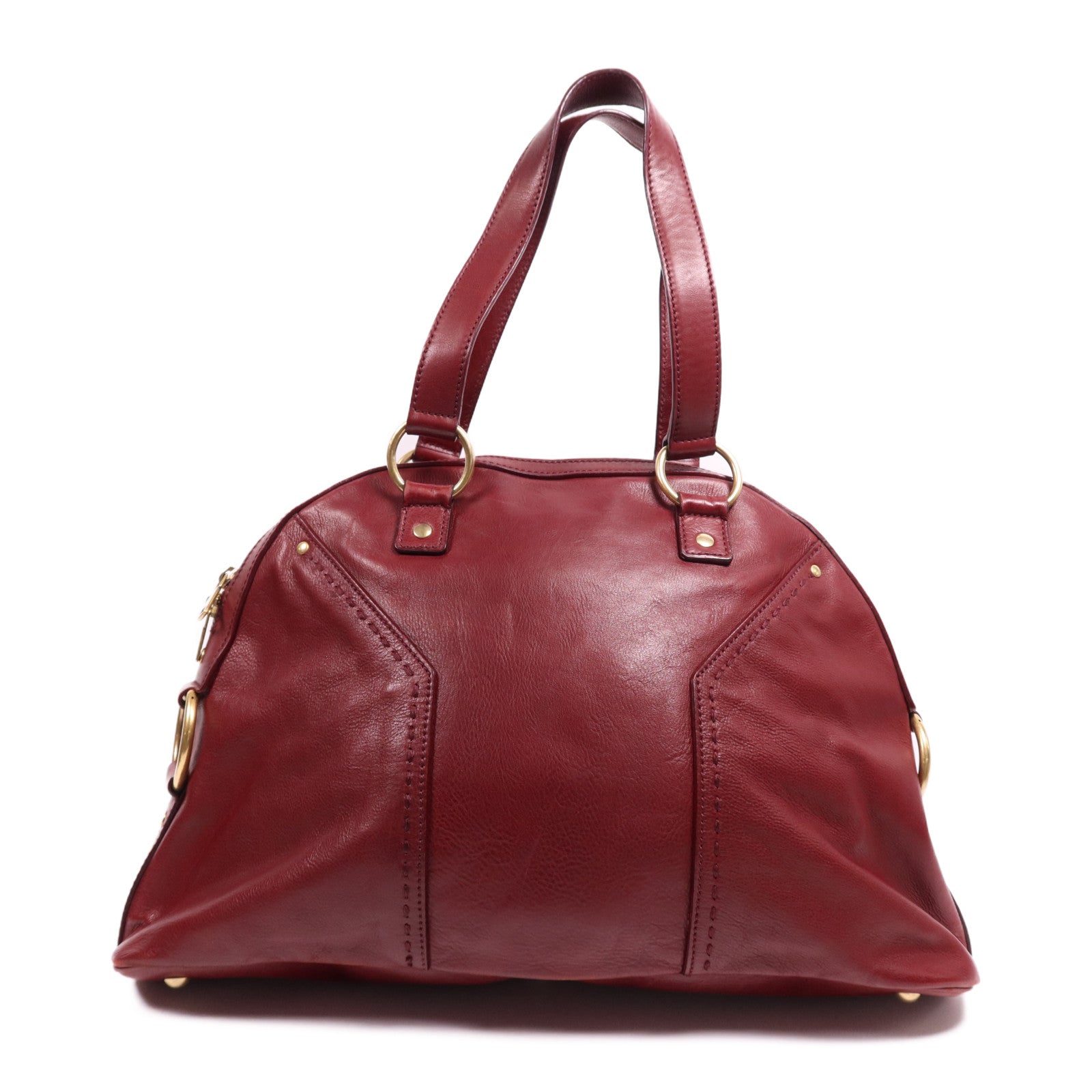 YVES SAINT LAURENT 牛皮皮革Muse金扣肩背袋