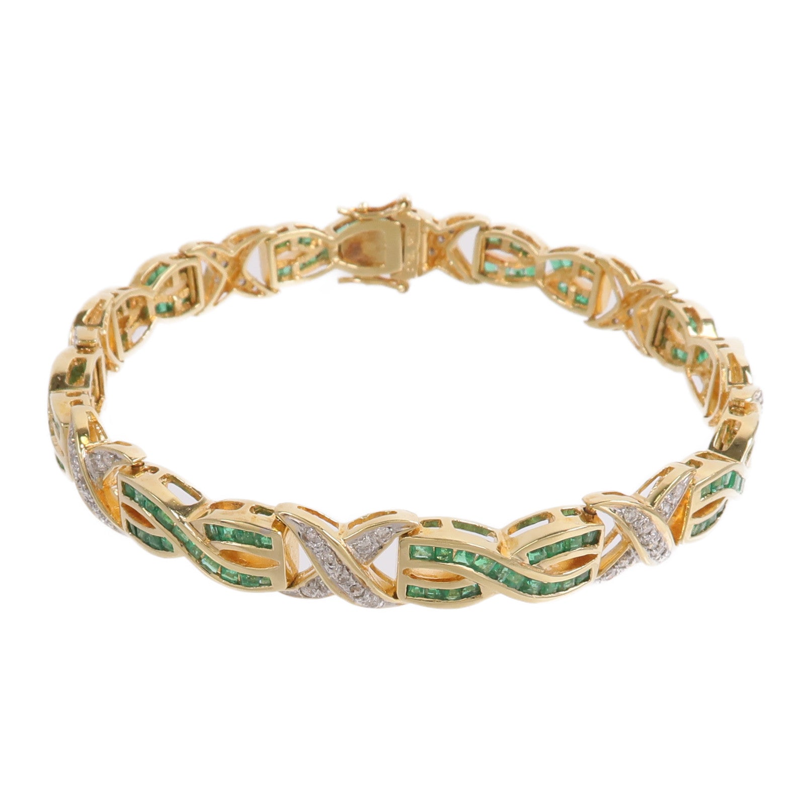 JEWELRY 18K黃金/白金Diamond Bracelet鑽石手鏈
