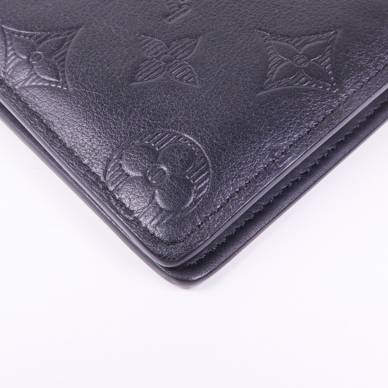 LOUIS VUITTON 【激減優惠】Monogram Shadow Brazza長錢包