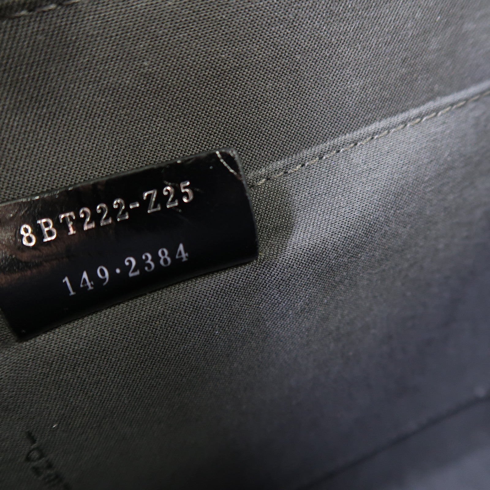 FENDI SHW 2 Way Bag 8BT-222-Z25 149-2384 Calfskin Leather Gray/Pink/Deep Green