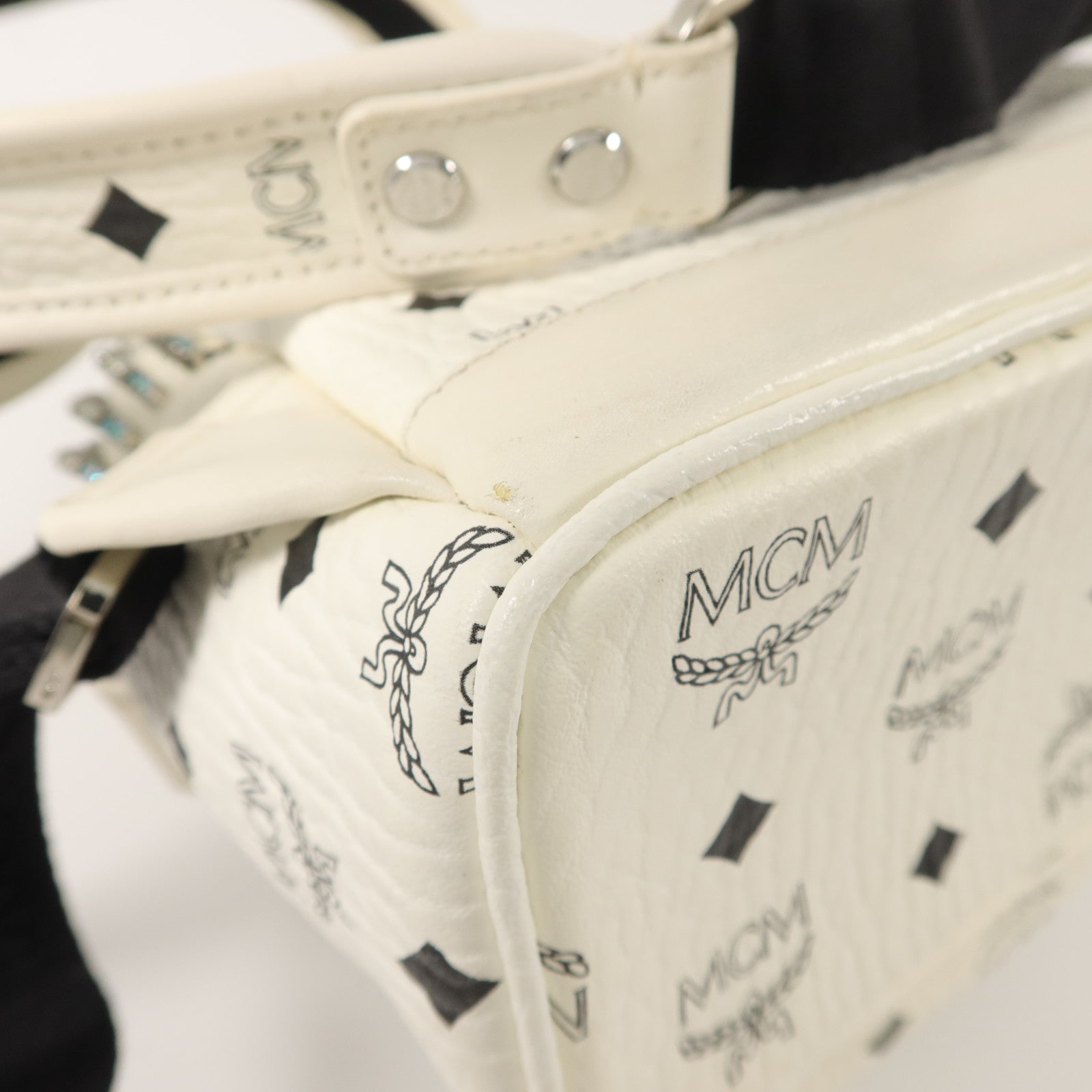 MCM 塗層帆布Stark Backpack背包