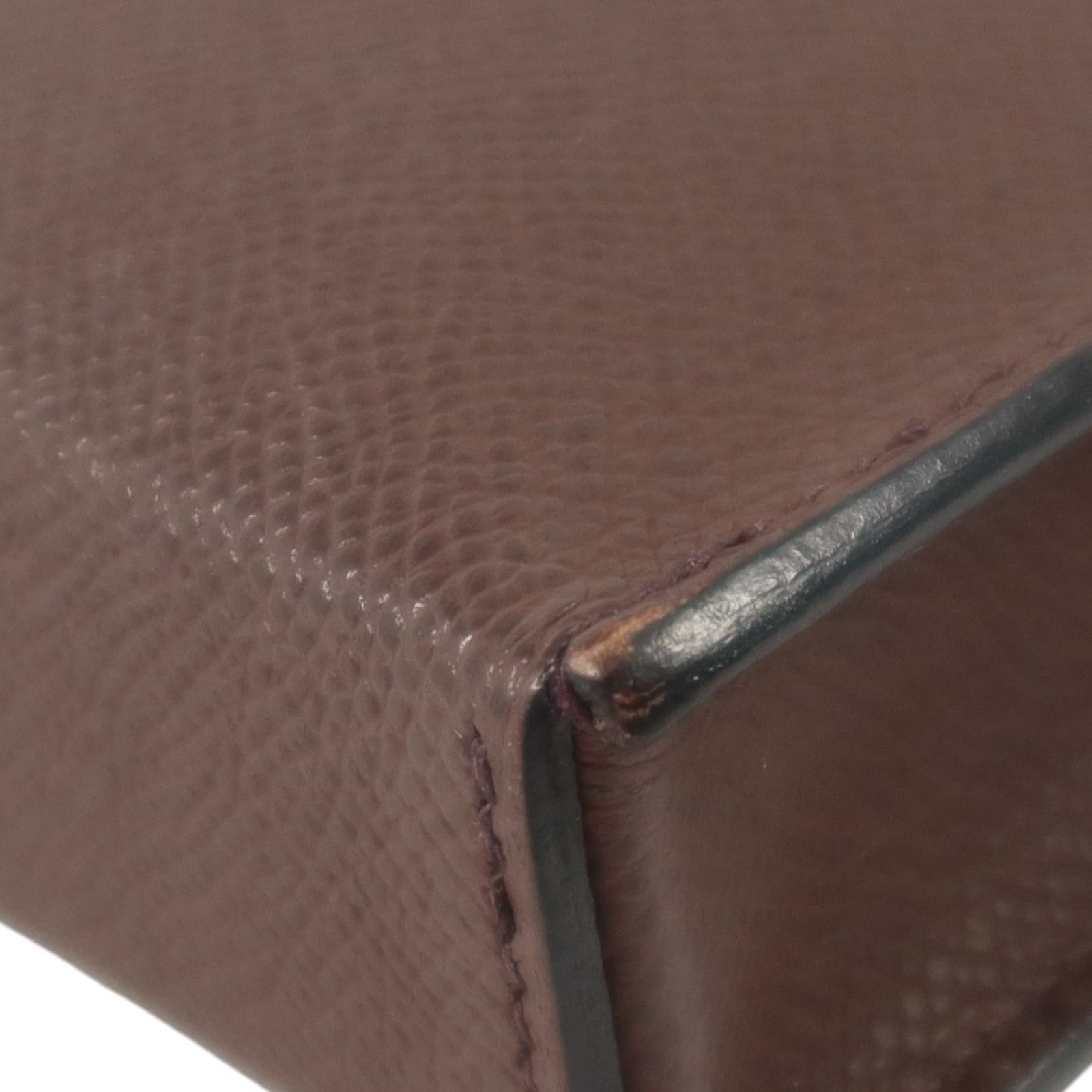 HERMES Epsom Hermesnap Wallet銀扣肩背袋Rouge Sellier