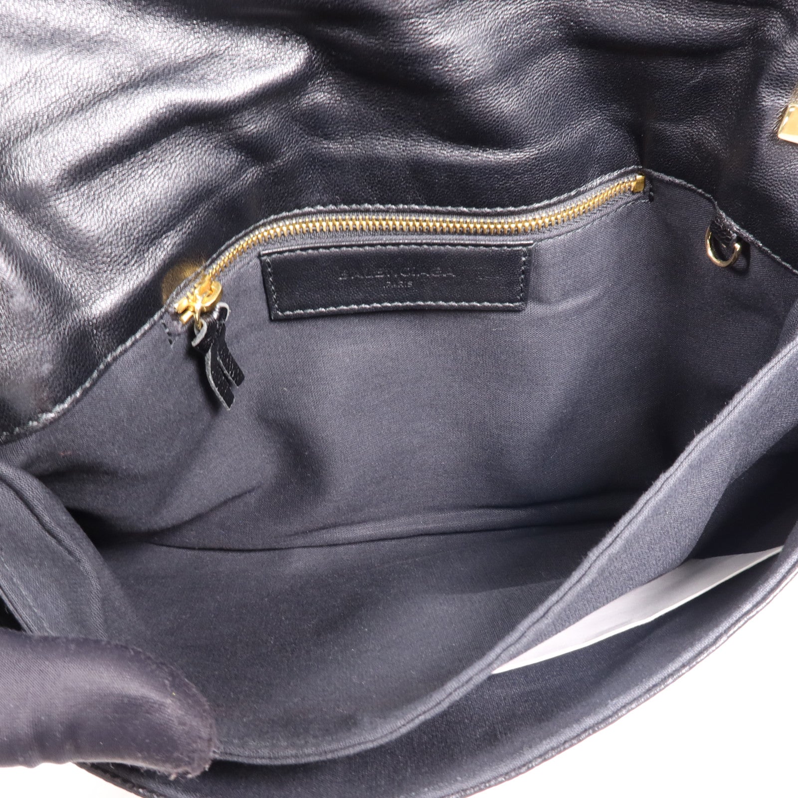 BALENCIAGA 牛皮皮革Edge Envelo金扣肩背袋