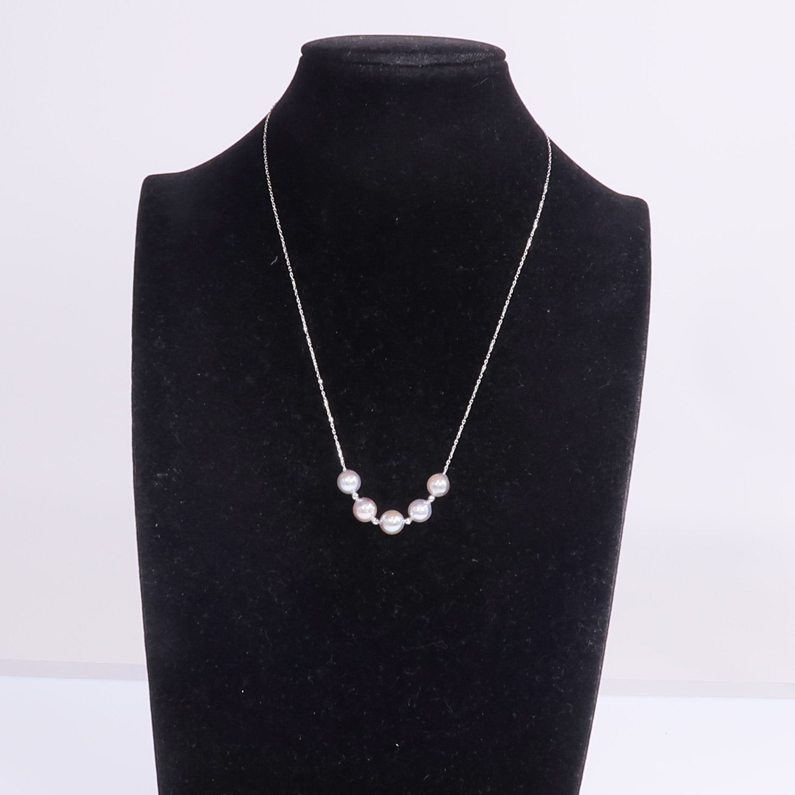 JEWELRY 18K白金Pearl Necklace珍珠項鍊