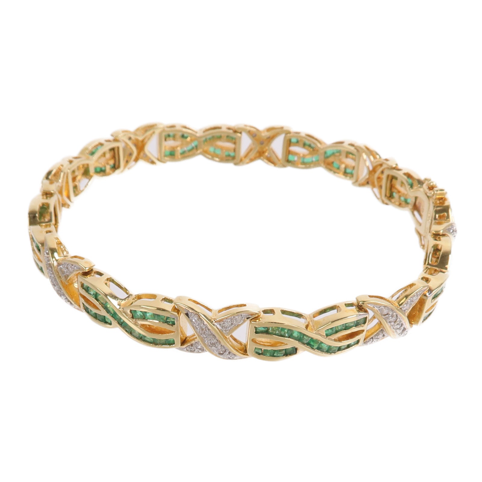 JEWELRY 18K黃金/白金Diamond Bracelet鑽石手鏈