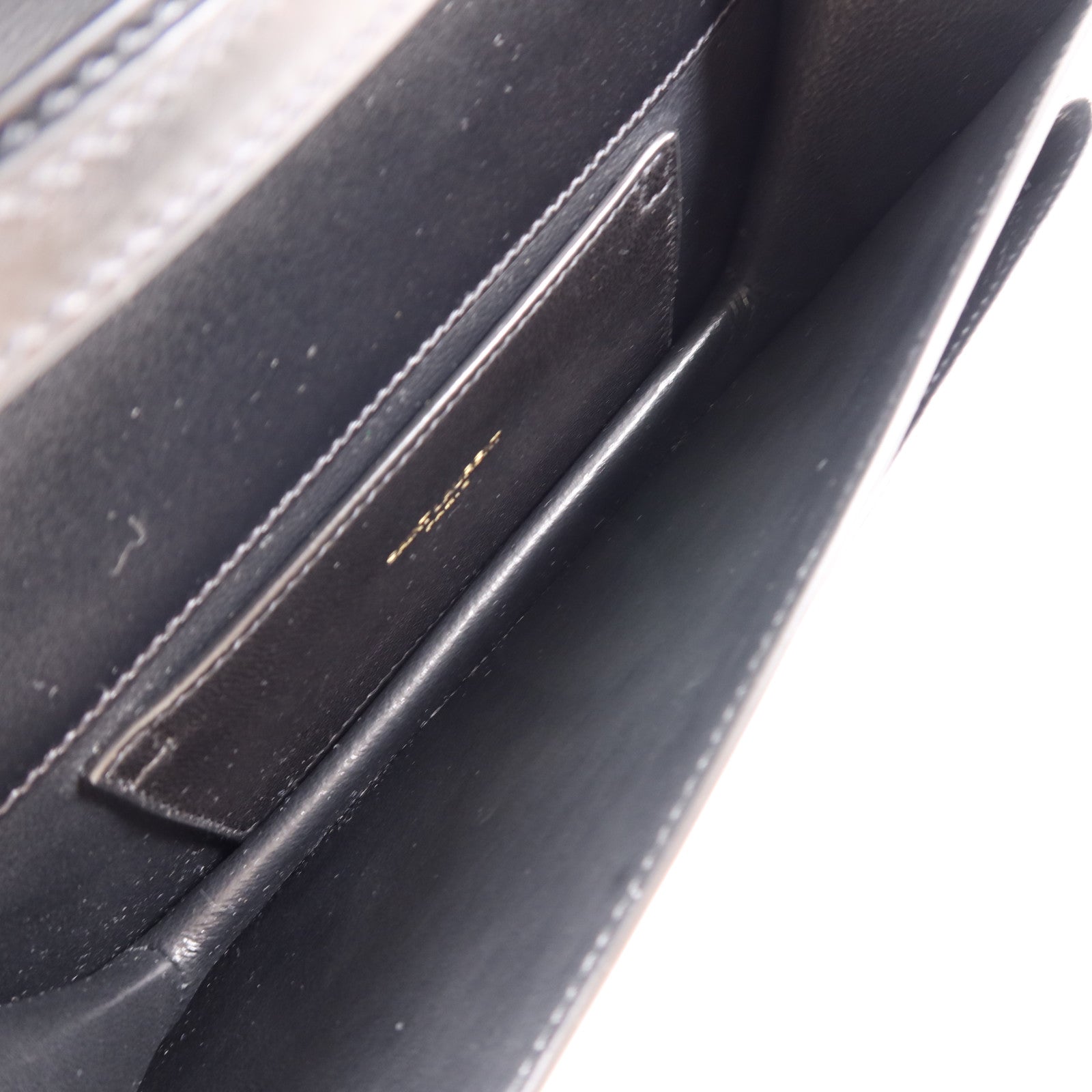 SAINT LAURENT 羊皮皮革Sunset Clutch In Box金扣鏈帶肩背袋