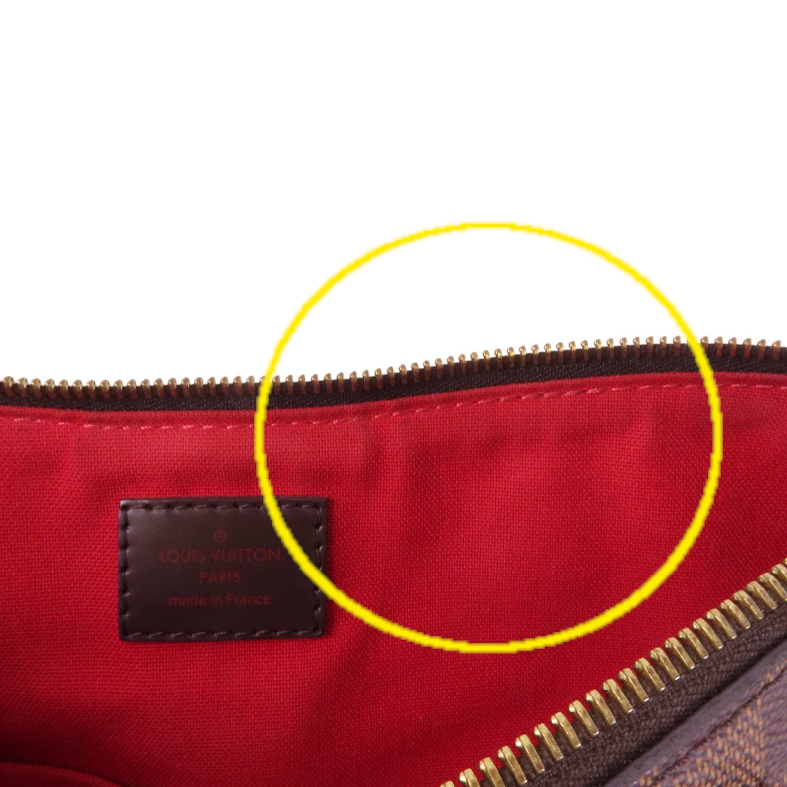 LOUIS VUITTON Damier Ebene Siena MM金扣手挽肩背兩用袋