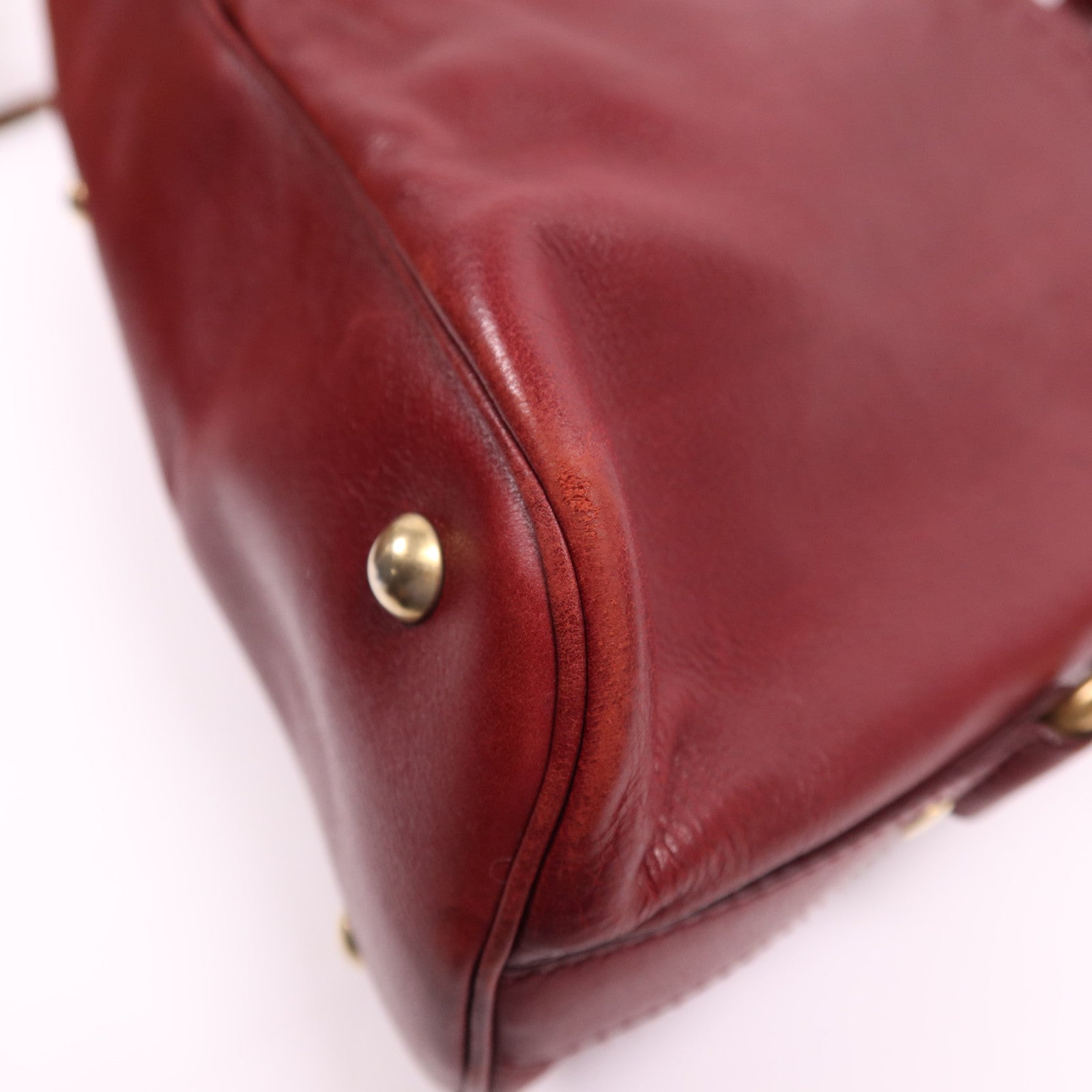 YVES SAINT LAURENT 牛皮皮革Muse金扣肩背袋