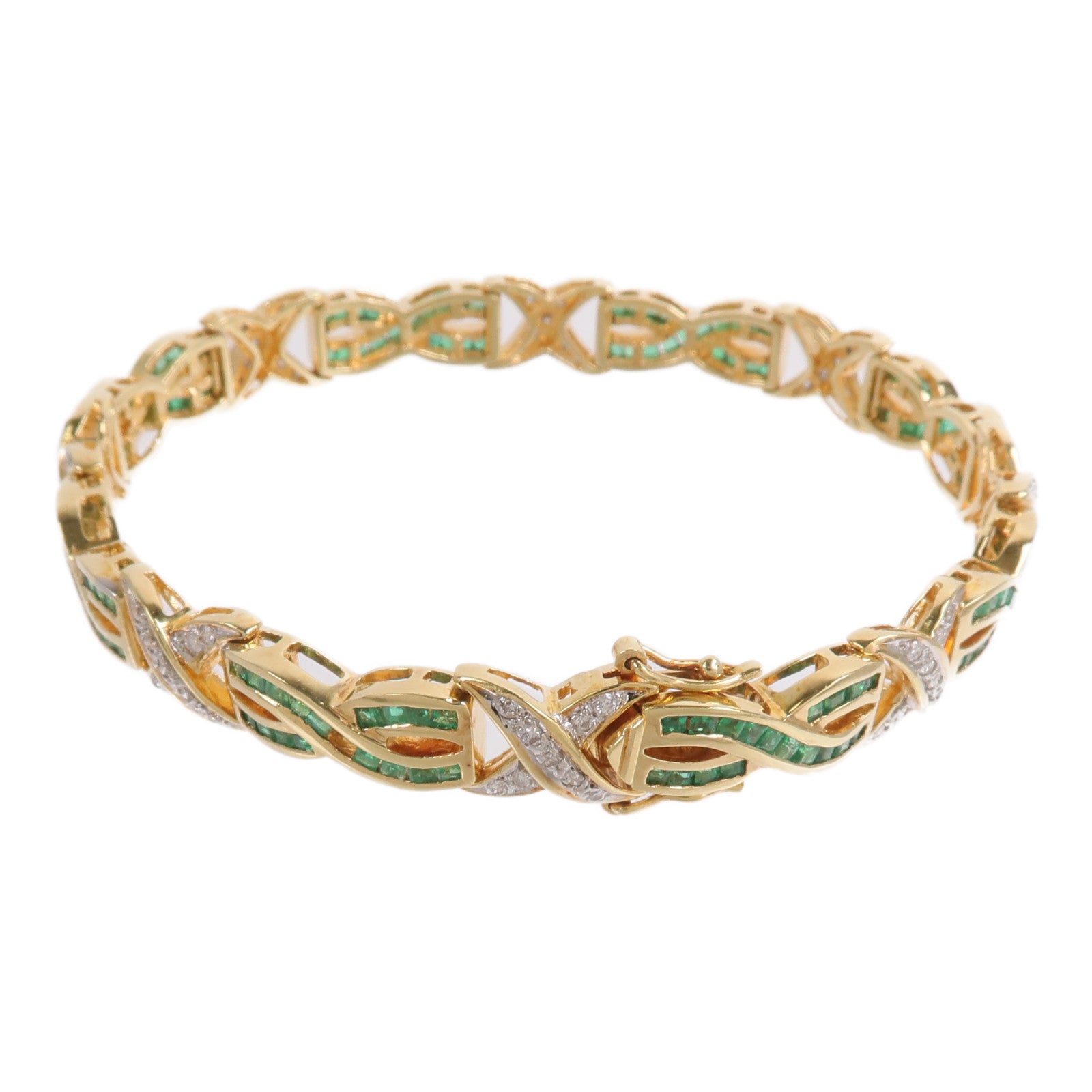 JEWELRY 18K黃金/白金Diamond Bracelet鑽石手鏈