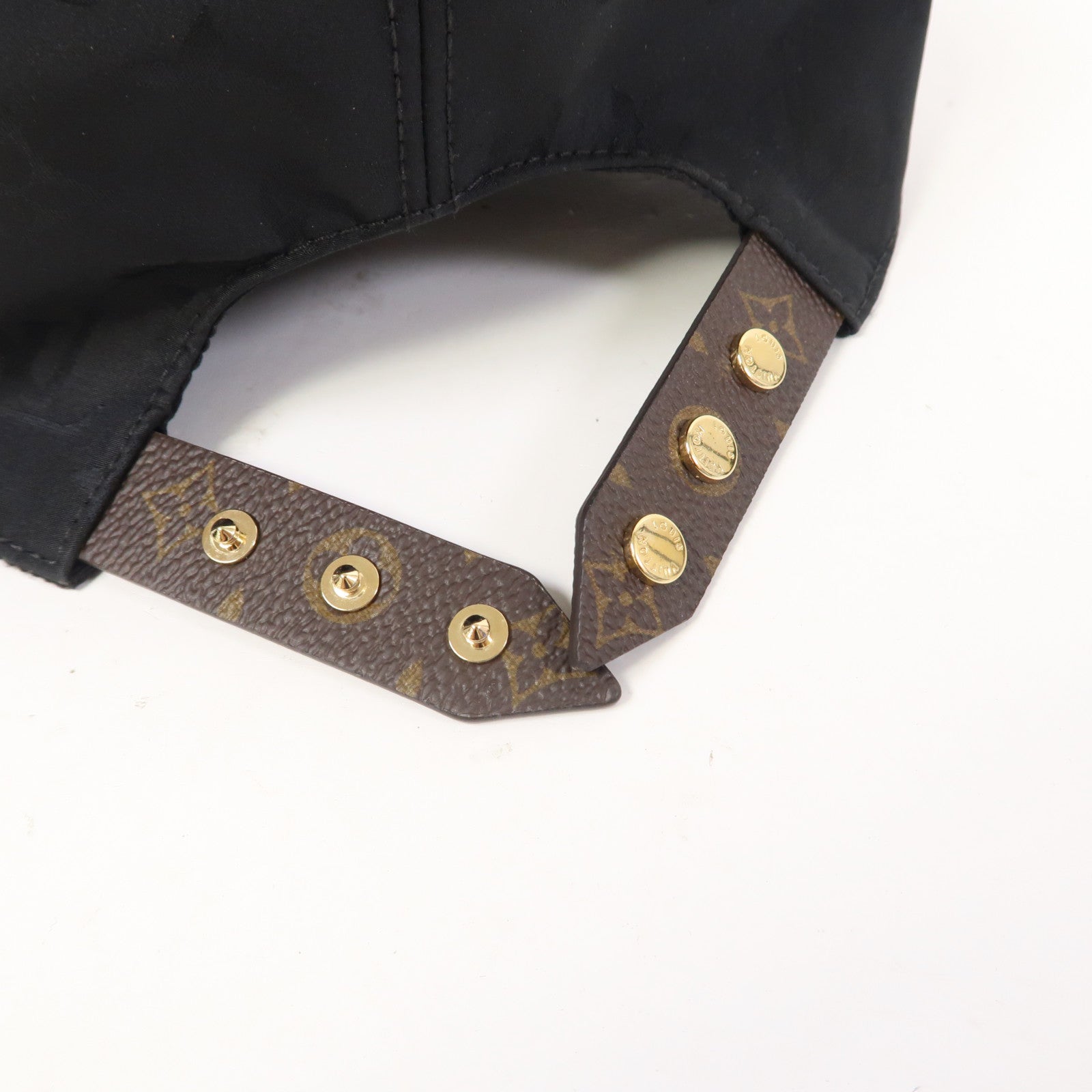 LOUIS VUITTON Monogram Get Ready Cap帽子黑色/啡色