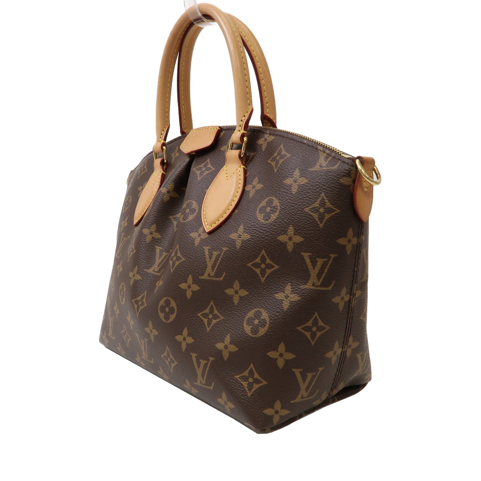LOUIS VUITTON 【激減優惠】Monogram Boetie PM金扣手挽肩背兩用袋啡色