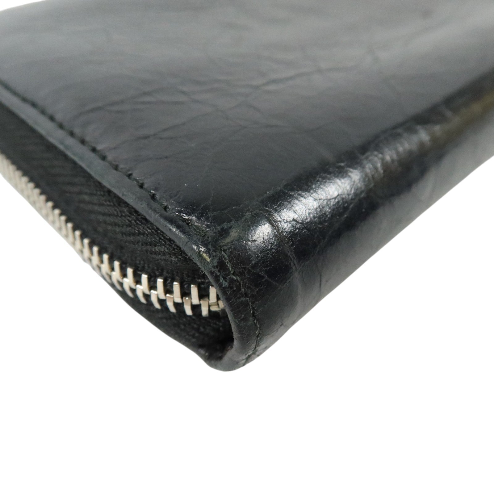BALENCIAGA 牛皮皮革Long Wallet銀扣長錢包