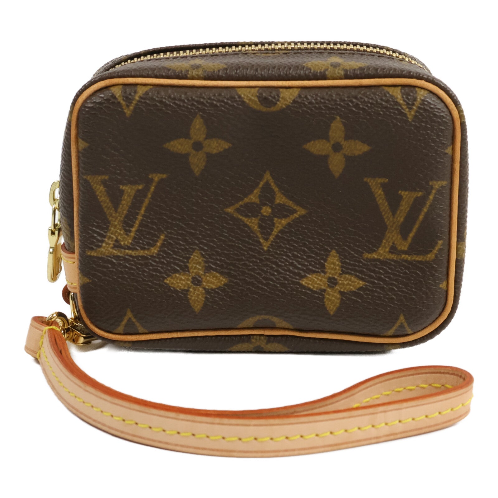 LOUIS VUITTON Monogram Trousse Wapity Pouch金扣手拿包
