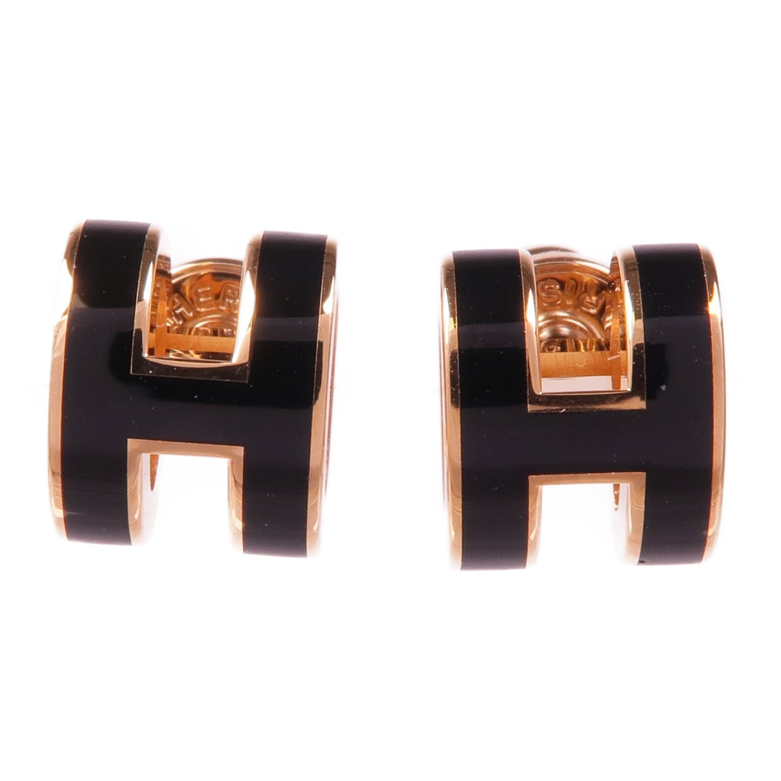 HERMES 金屬Pop H耳環