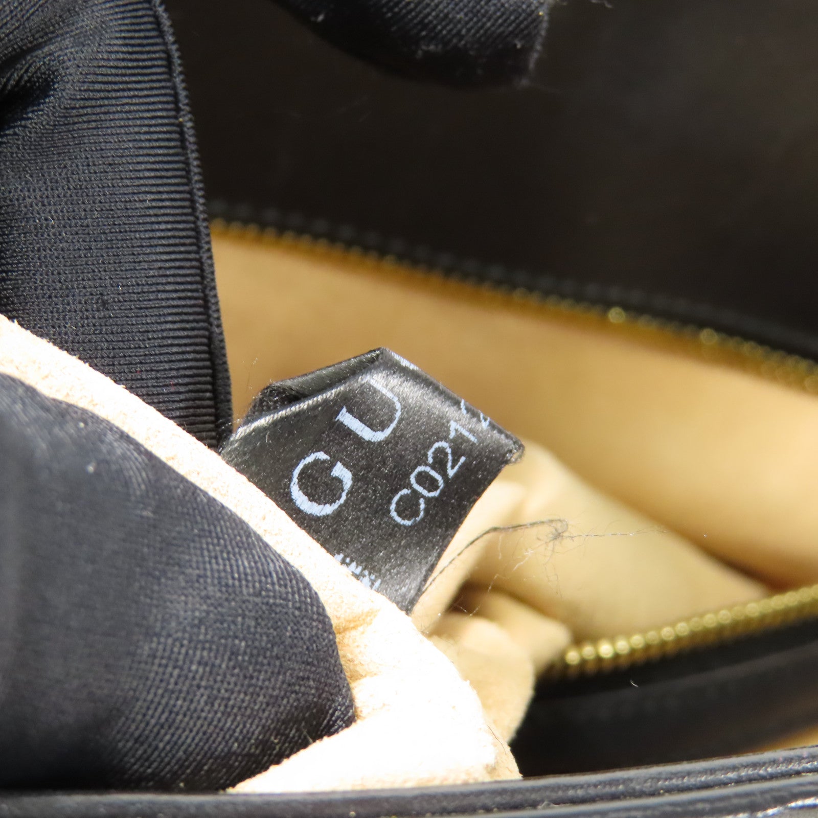 GUCCI 牛皮皮革Guccissima金扣手挽肩背兩用袋