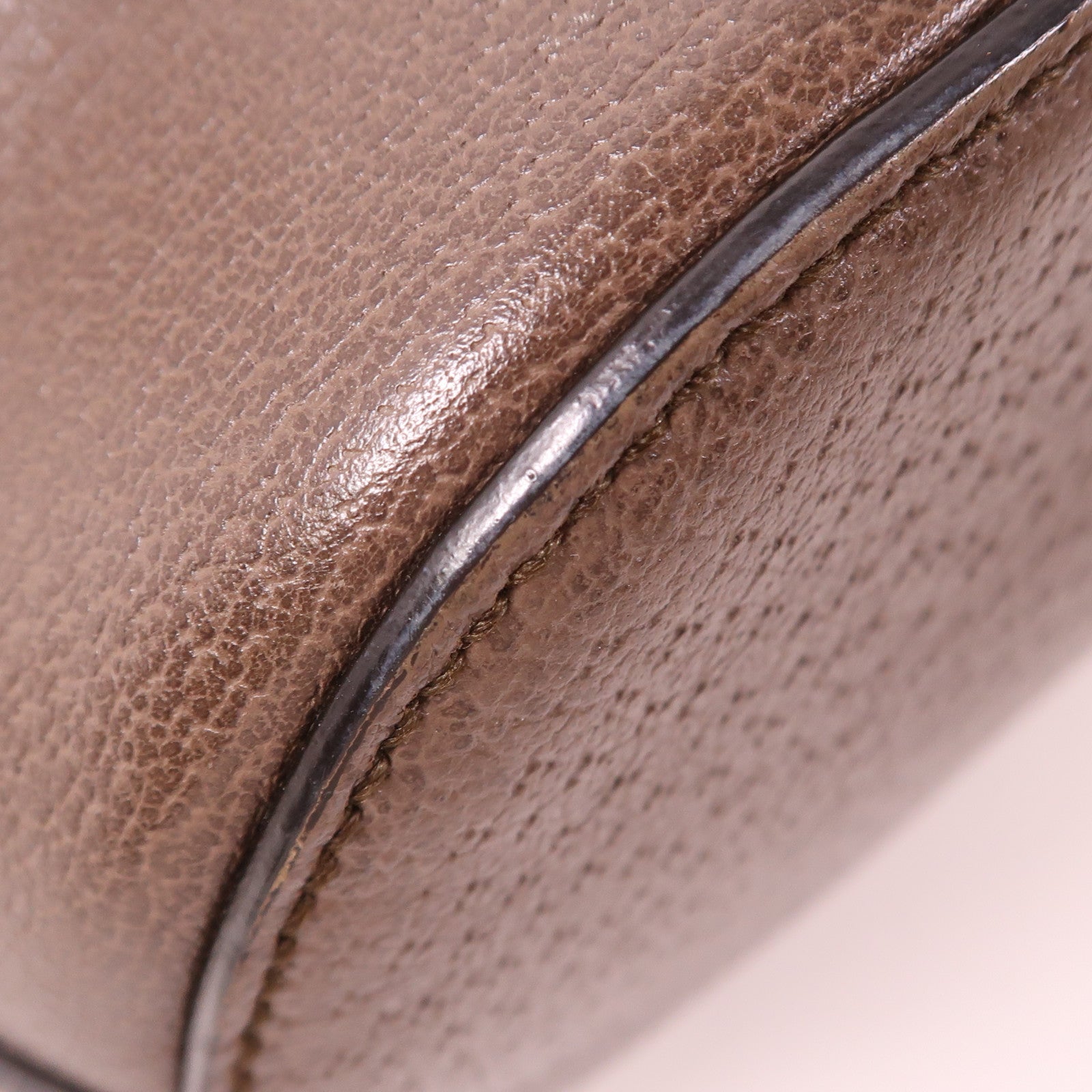 GUCCI 塗層帆布Shoulder Bag金扣手挽肩背兩用袋