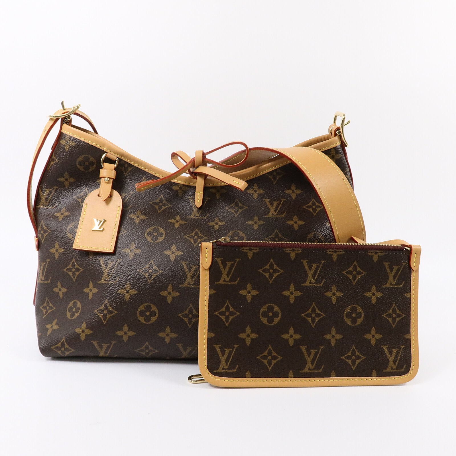 LOUIS VUITTON Monogram CarryAll PM肩背袋