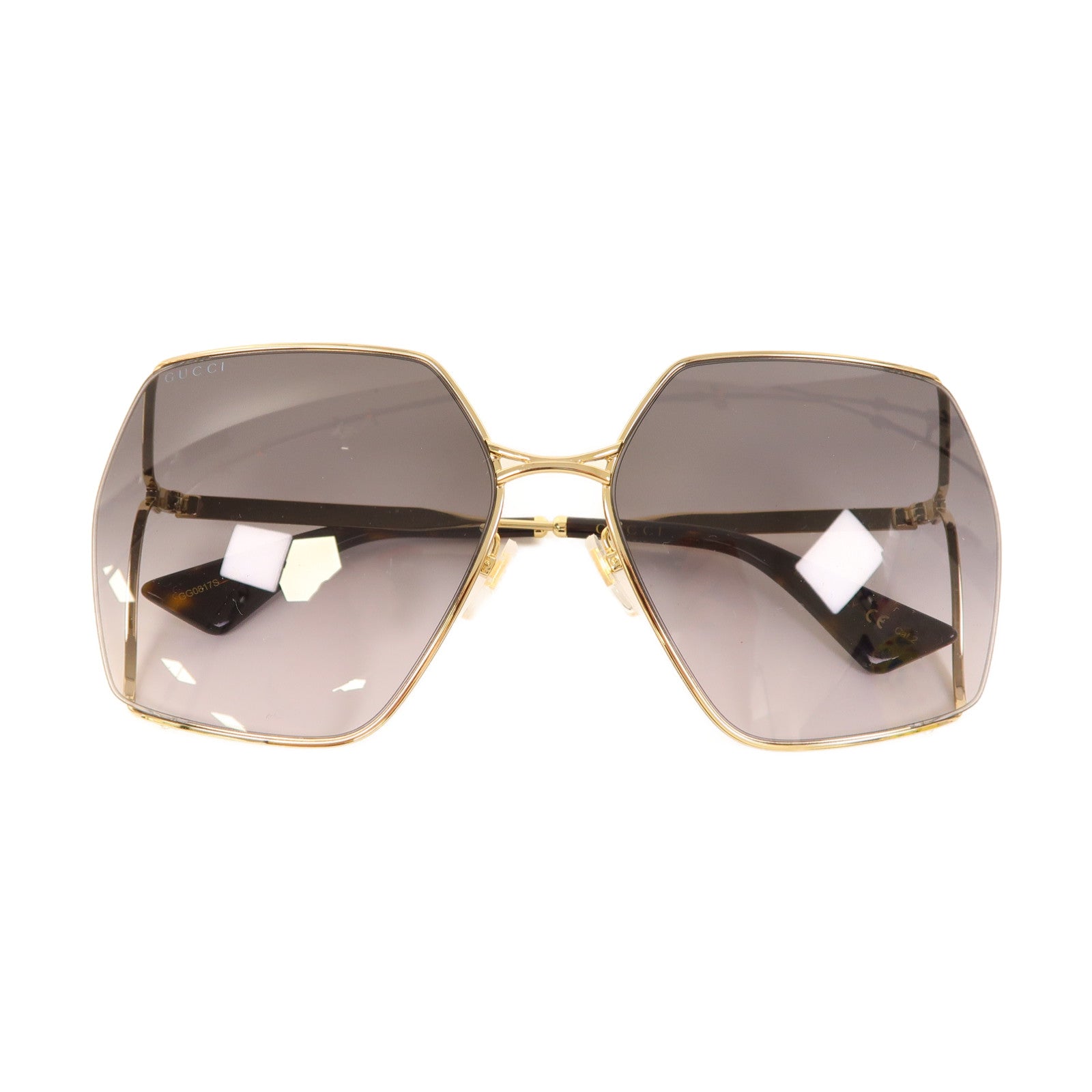 GUCCI 金屬Sunglasses太陽眼鏡黑色