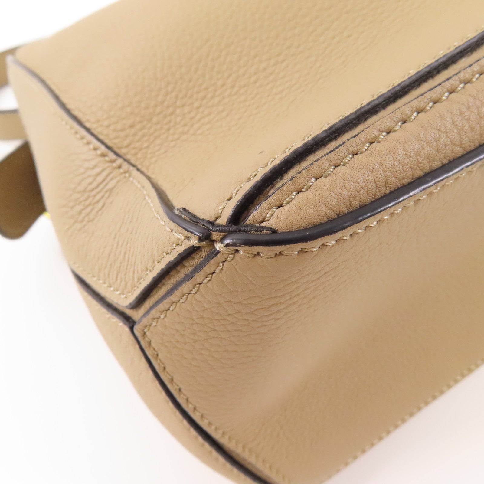 LOEWE 牛皮皮革Puzzle Small金扣手挽肩背兩用袋