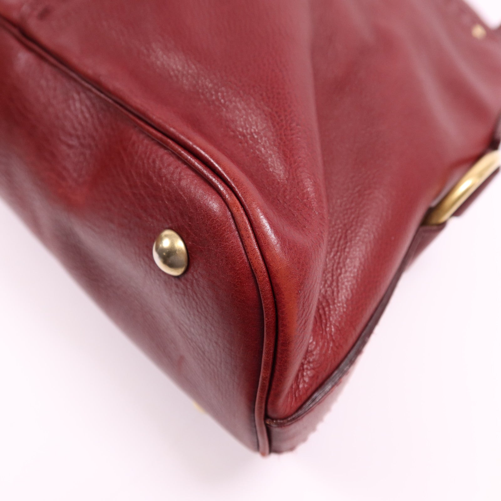 YVES SAINT LAURENT 牛皮皮革Muse金扣肩背袋