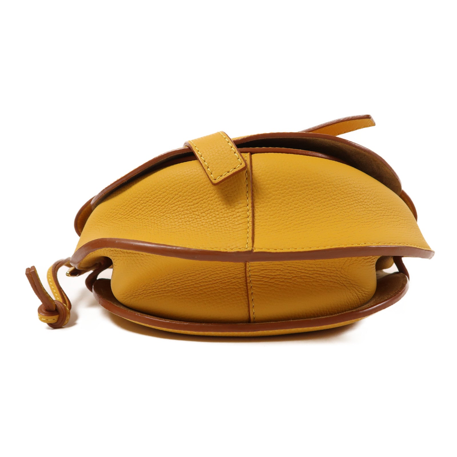 LOEWE 牛皮皮革Gate金扣肩背袋