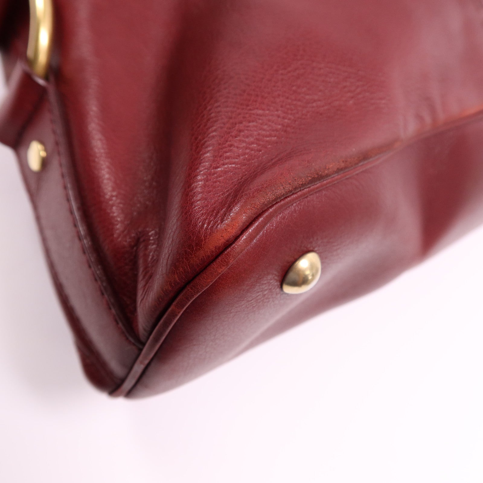 YVES SAINT LAURENT 牛皮皮革Muse金扣肩背袋