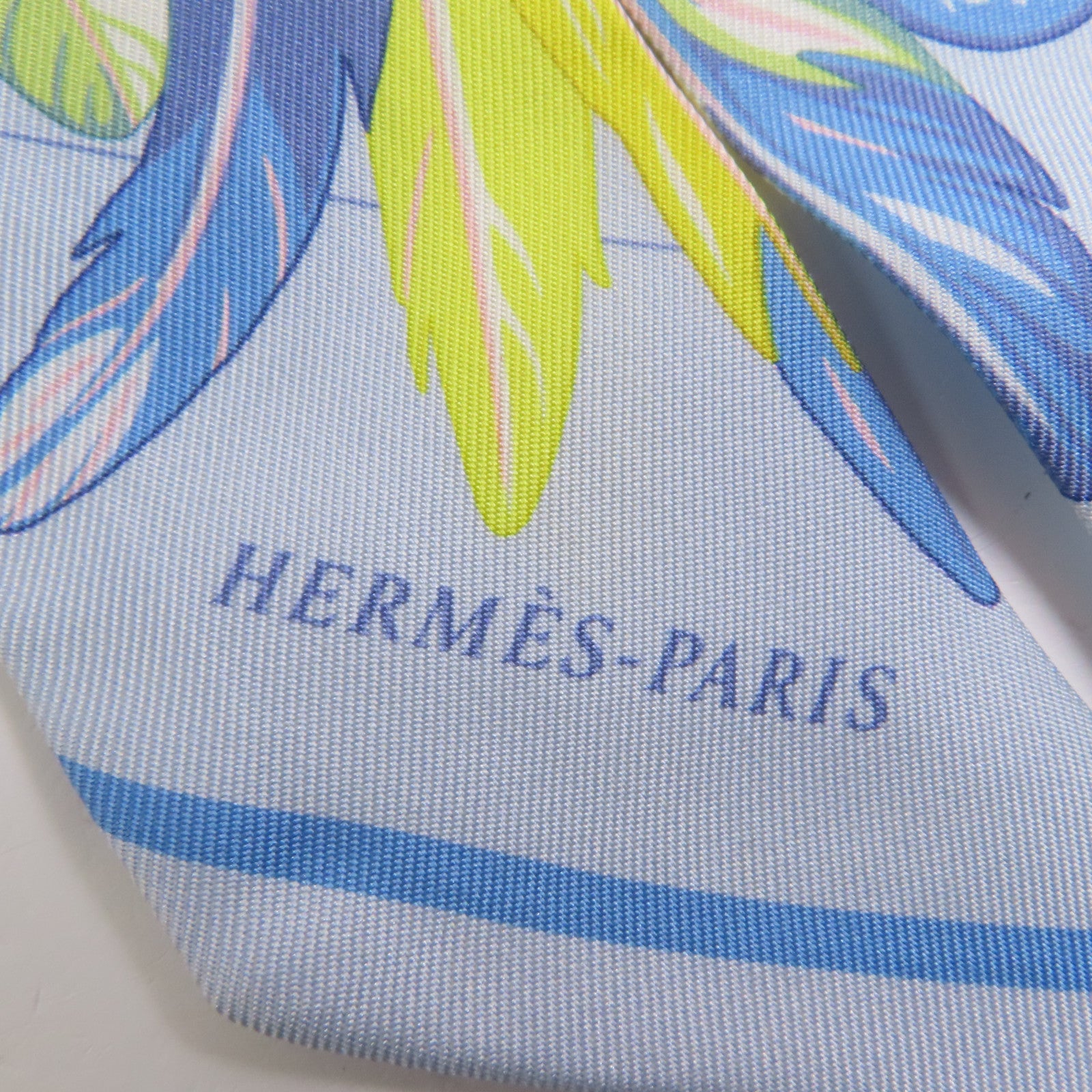 HERMES Twilly Scarf Scarves Silk Multicolor