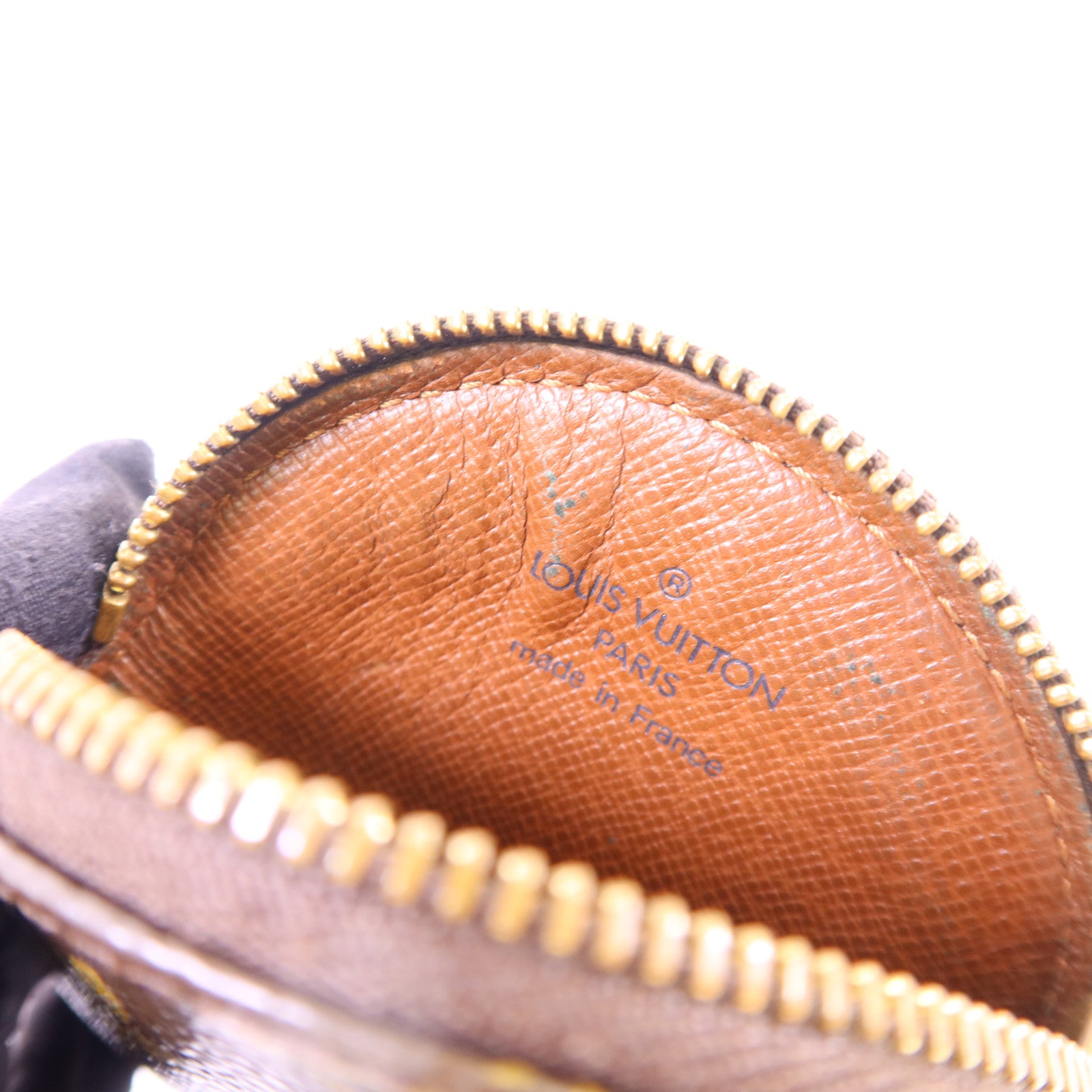 LOUIS VUITTON Monogram Coin Case Purse金扣零錢包