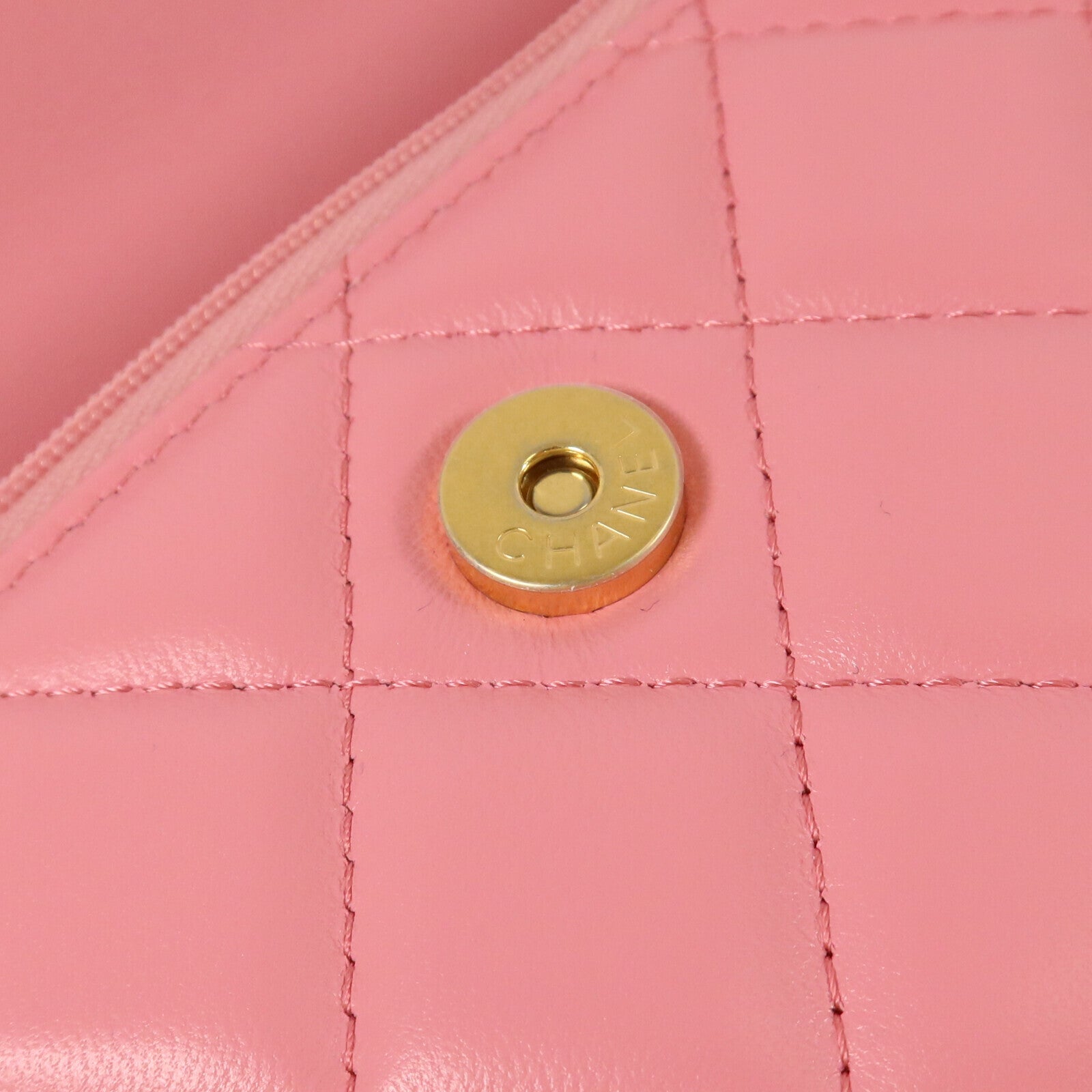 CHANEL 羊皮皮革Mini Top Handle金扣手挽肩背兩用袋