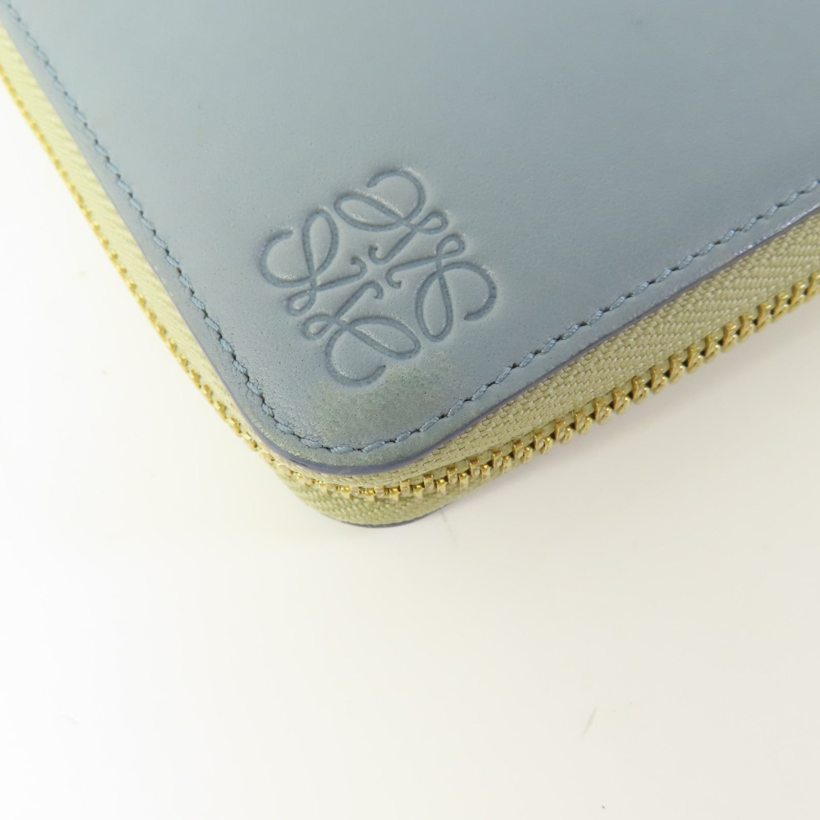 LOEWE 羊皮皮革Nappa Long Wallet金扣長錢包