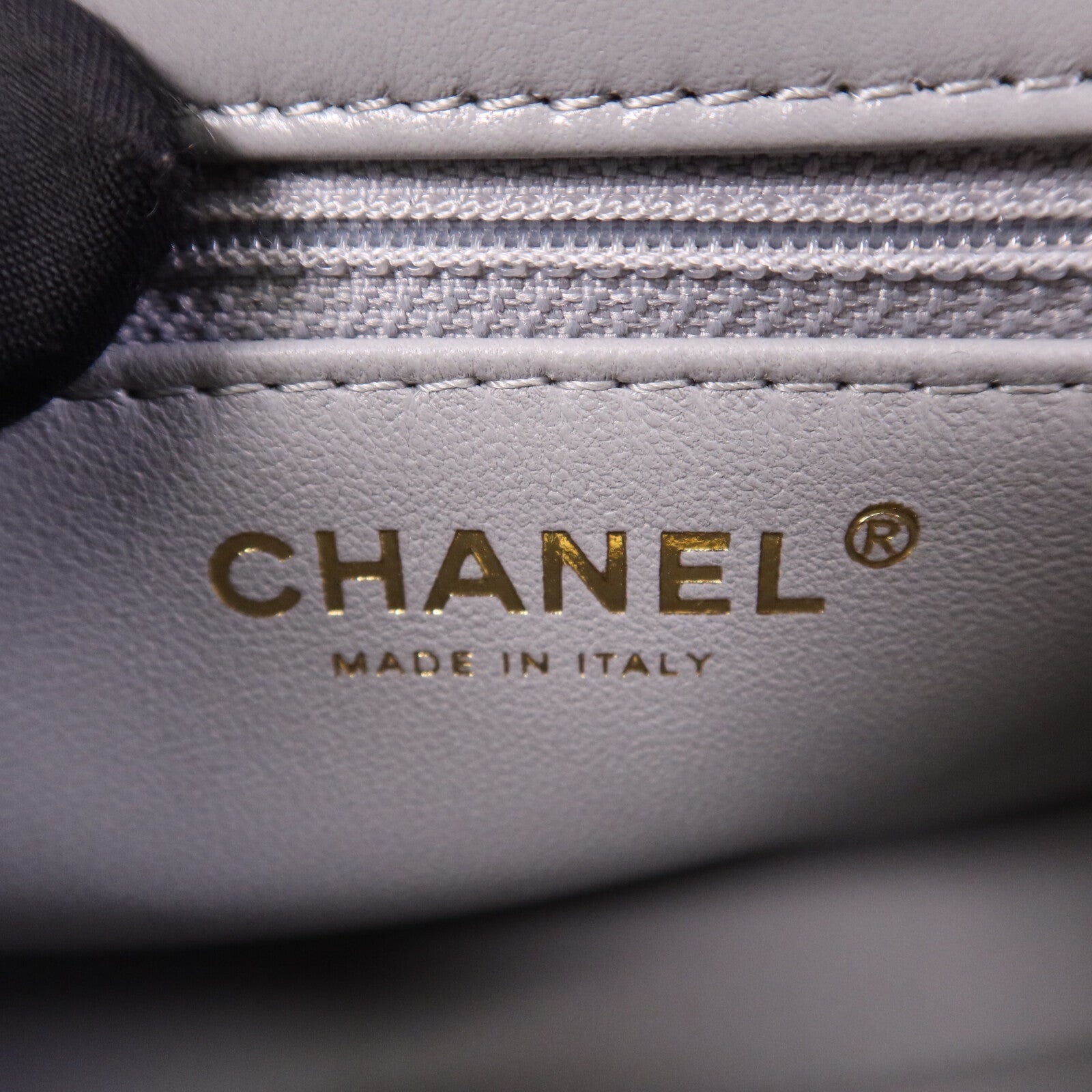CHANEL 羊皮皮革Chain Shoulder金扣手挽肩背兩用袋