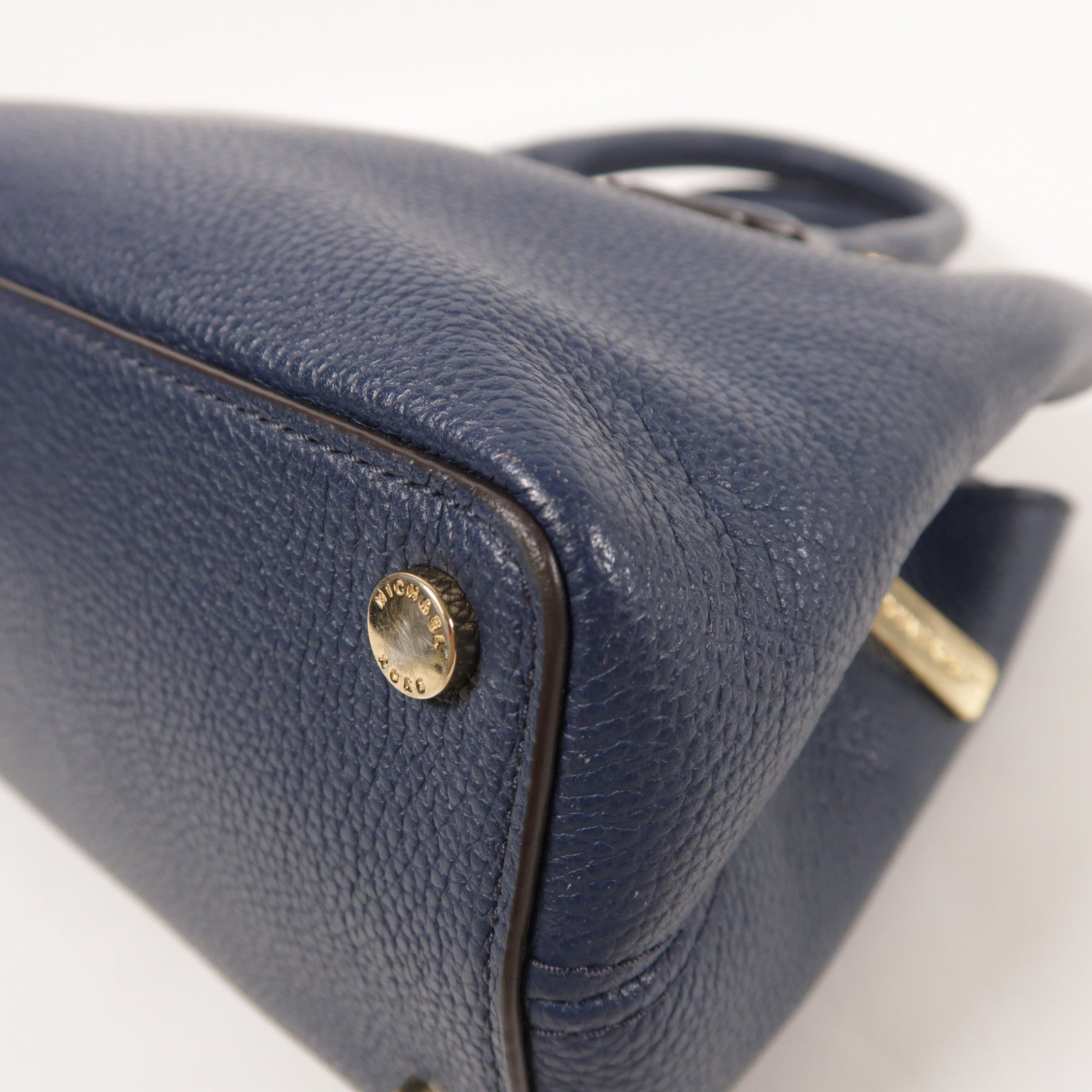 Michael Kors 牛皮皮革Shoulder Bag金扣手挽肩背兩用袋