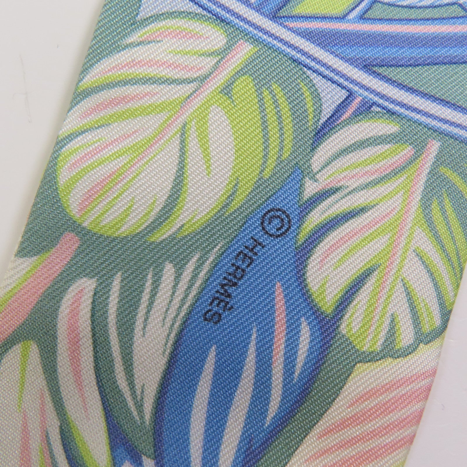 HERMES Twilly Scarf Scarves Silk Multicolor