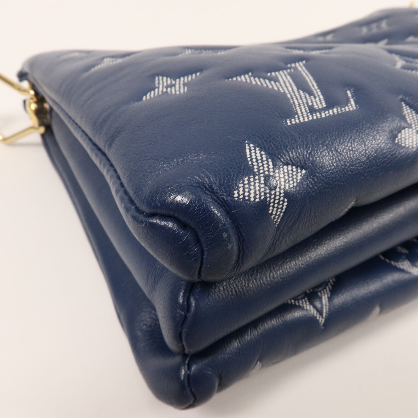 LOUIS VUITTON Monogram Lambskin Coussin PM鏈帶肩背袋