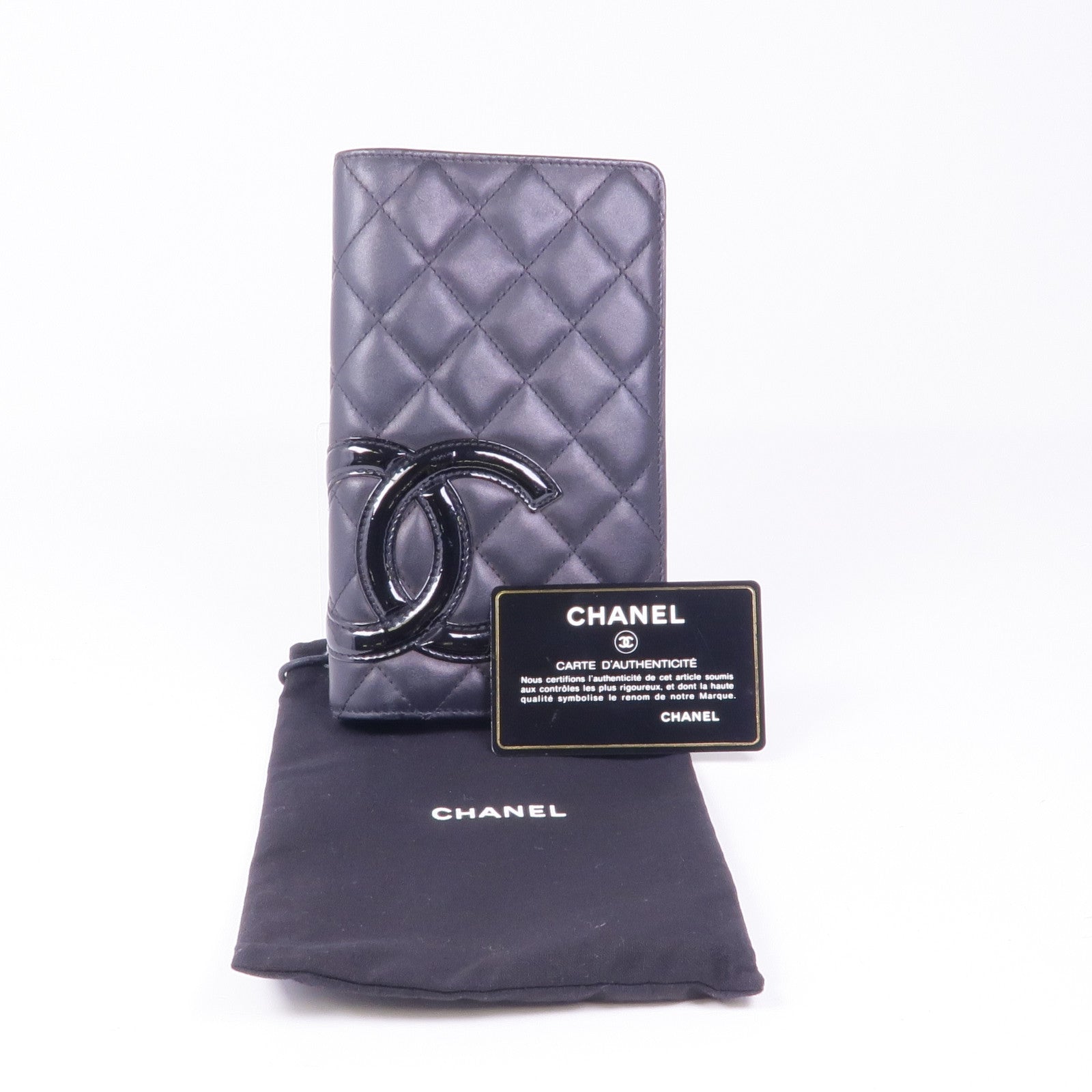 CHANEL 牛皮皮革Cambon Wallet長錢包