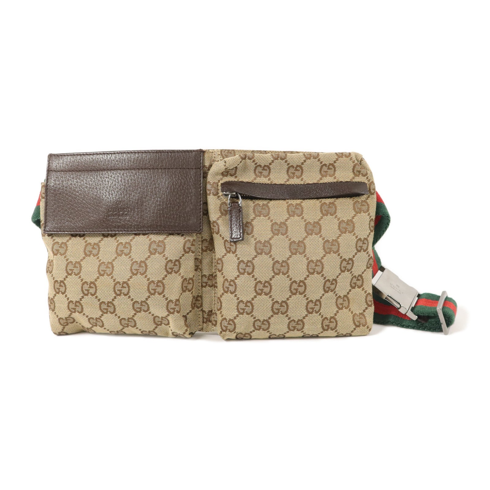 GUCCI 帆布GG Canvas Waist Bag腰包