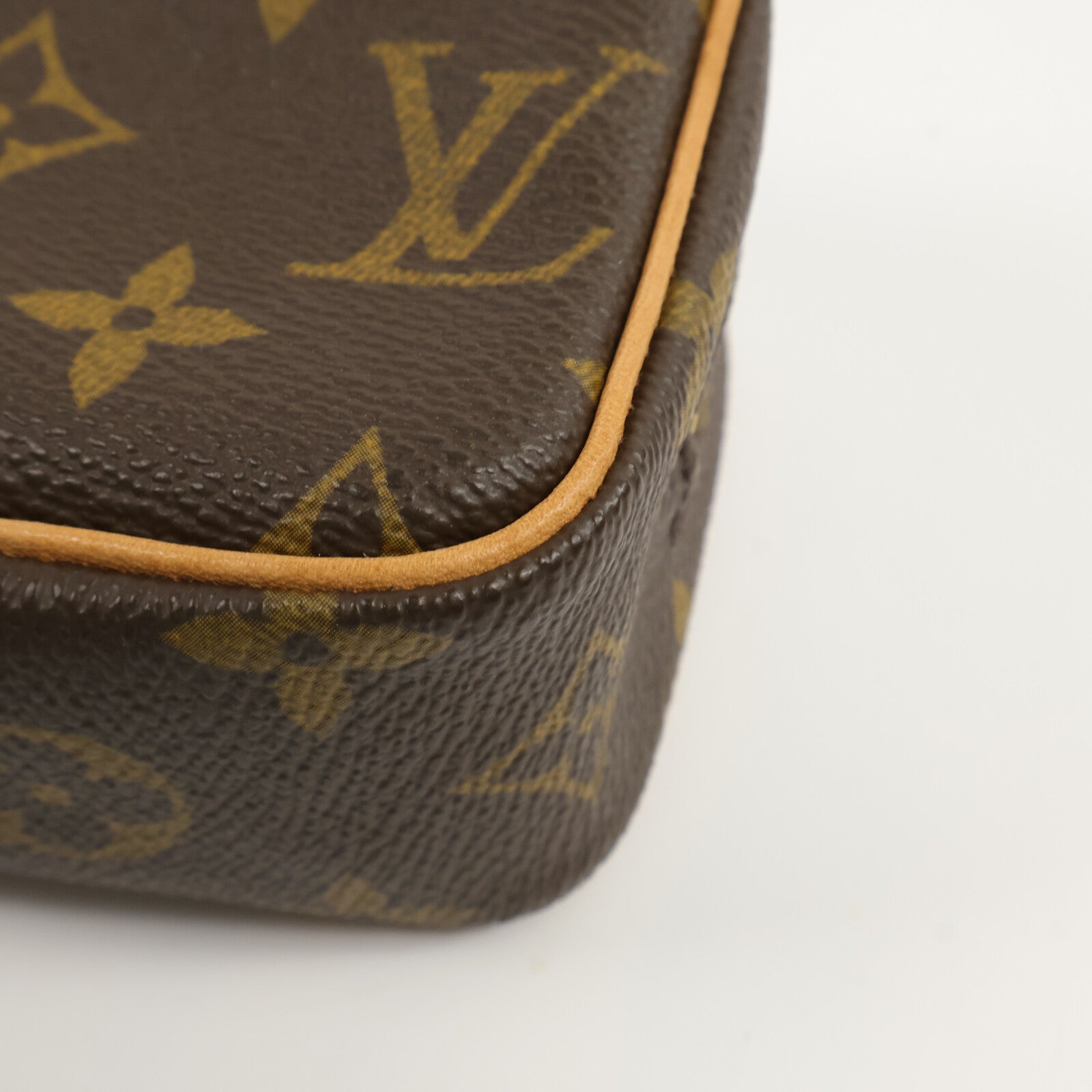 LOUIS VUITTON Monogram Trousse Wapity Pouch金扣手拿包