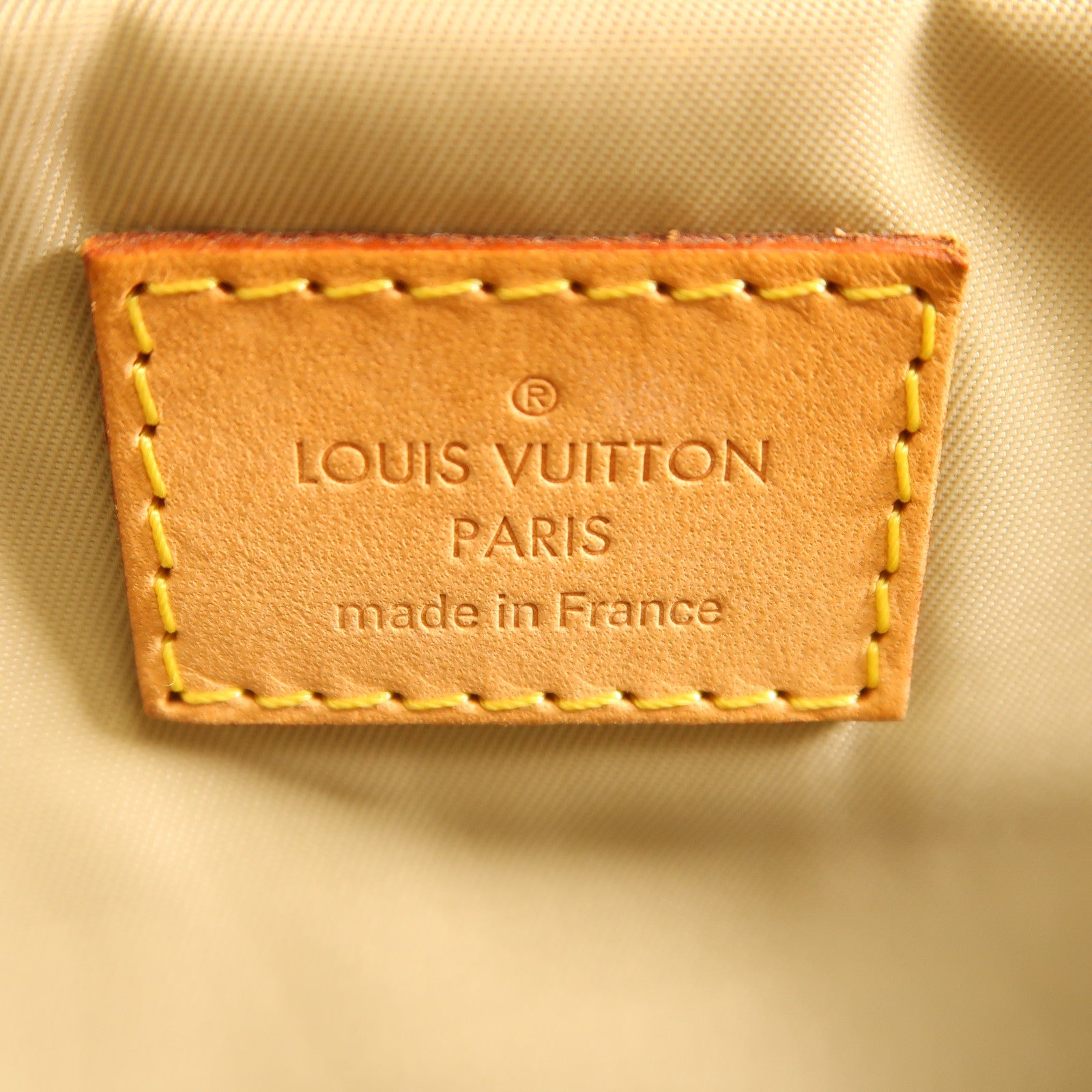 LOUIS VUITTON Damier Geant Associe銀扣手挽肩背兩用袋