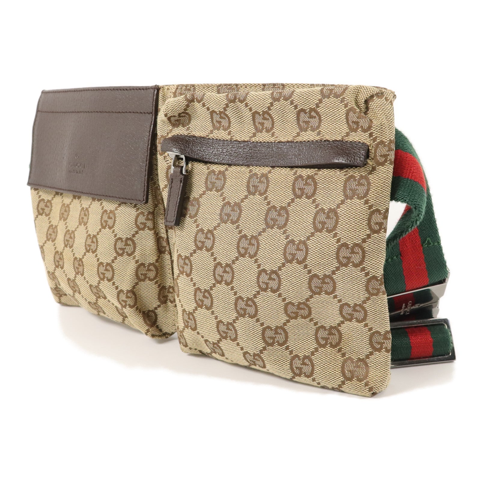 GUCCI 帆布GG Canvas Waist Bag腰包