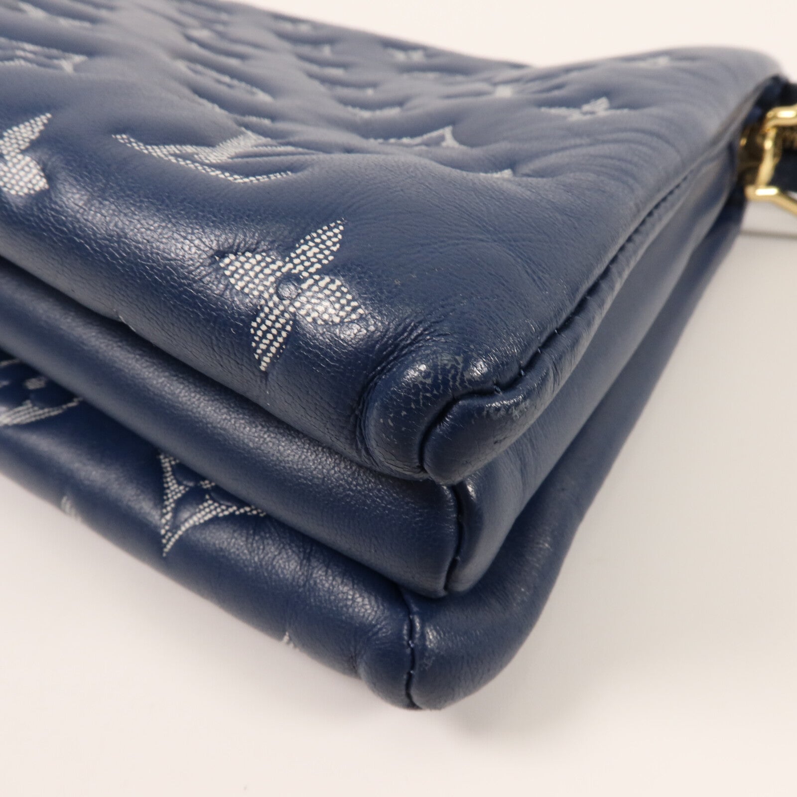 LOUIS VUITTON Monogram Lambskin Coussin PM鏈帶肩背袋