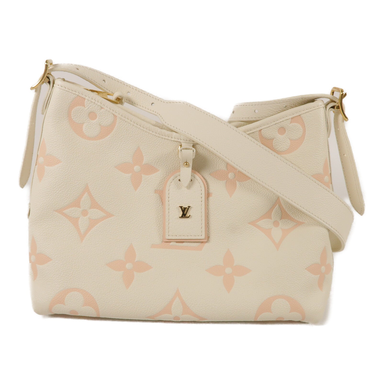 LOUIS VUITTON Monogram Empreinte Carryall PM肩背袋
