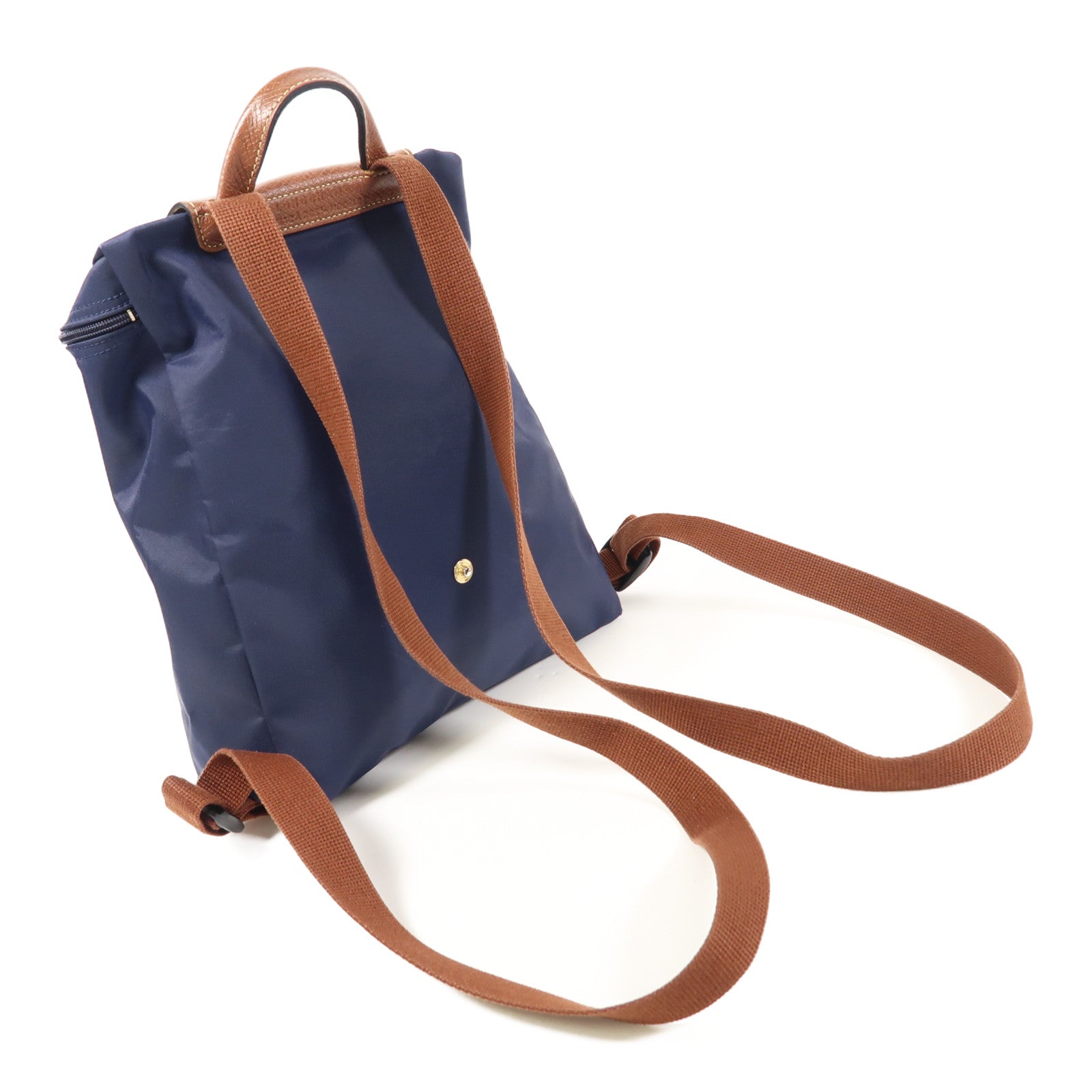 Longchamp 尼龍Backpack金扣背包