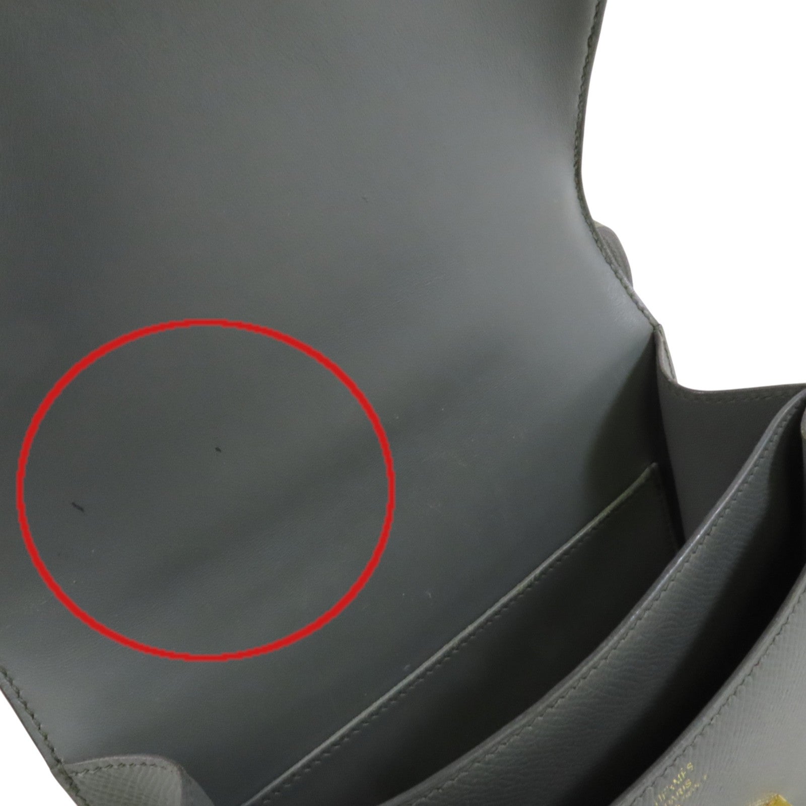 HERMES Epsom皮革Constance Mini金扣肩背袋