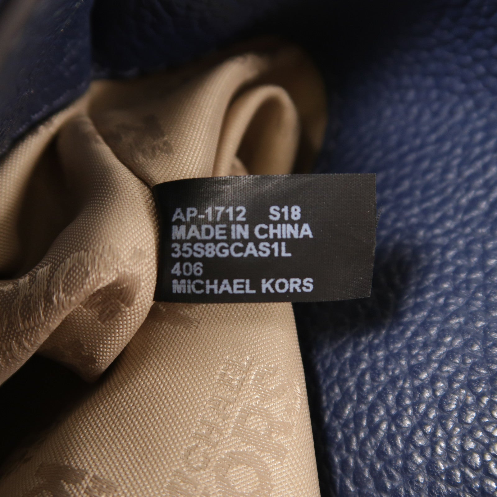 Michael Kors 牛皮皮革Shoulder Bag金扣手挽肩背兩用袋