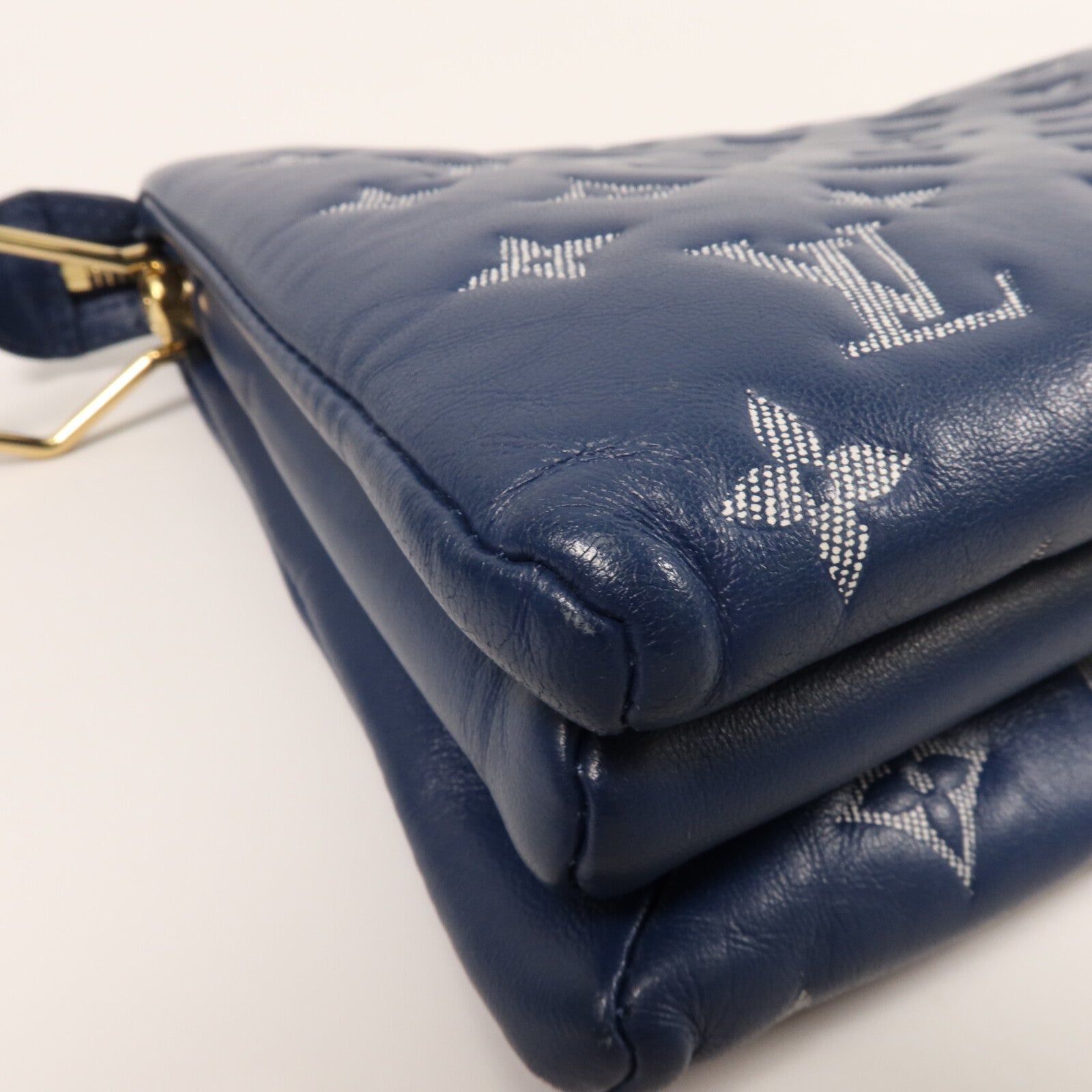 LOUIS VUITTON Monogram Lambskin Coussin PM鏈帶肩背袋