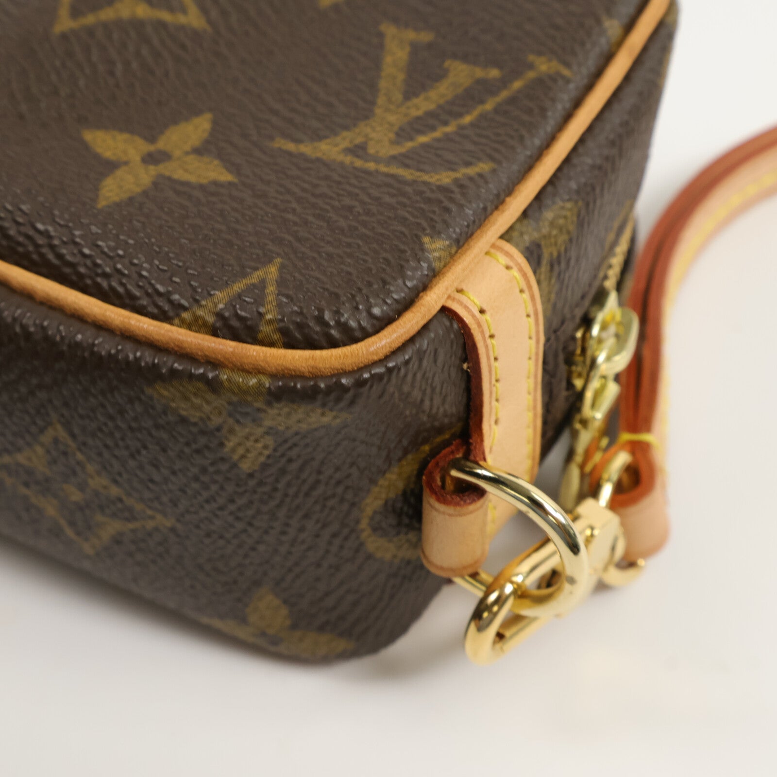 LOUIS VUITTON Monogram Trousse Wapity Pouch金扣手拿包