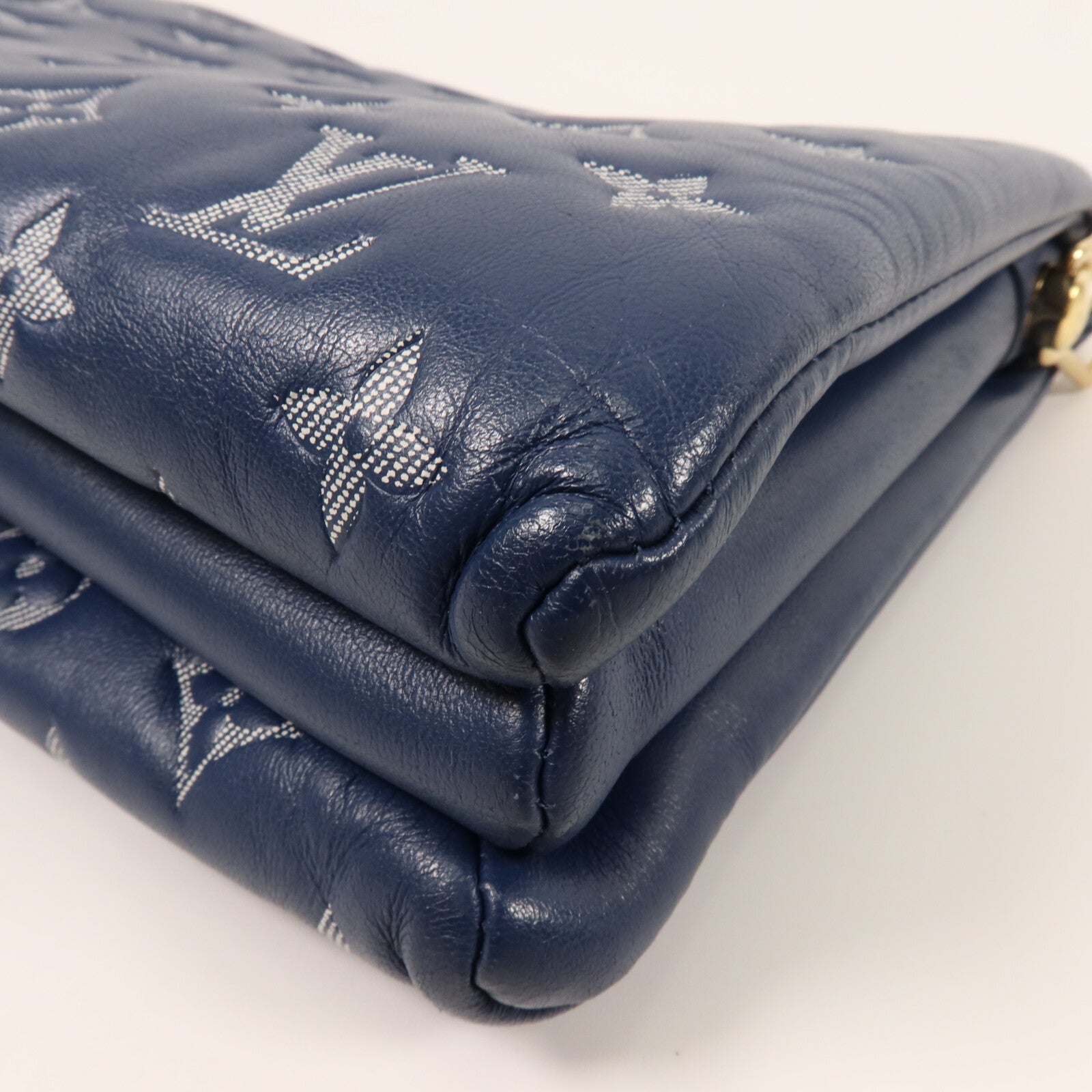LOUIS VUITTON Monogram Lambskin Coussin PM鏈帶肩背袋