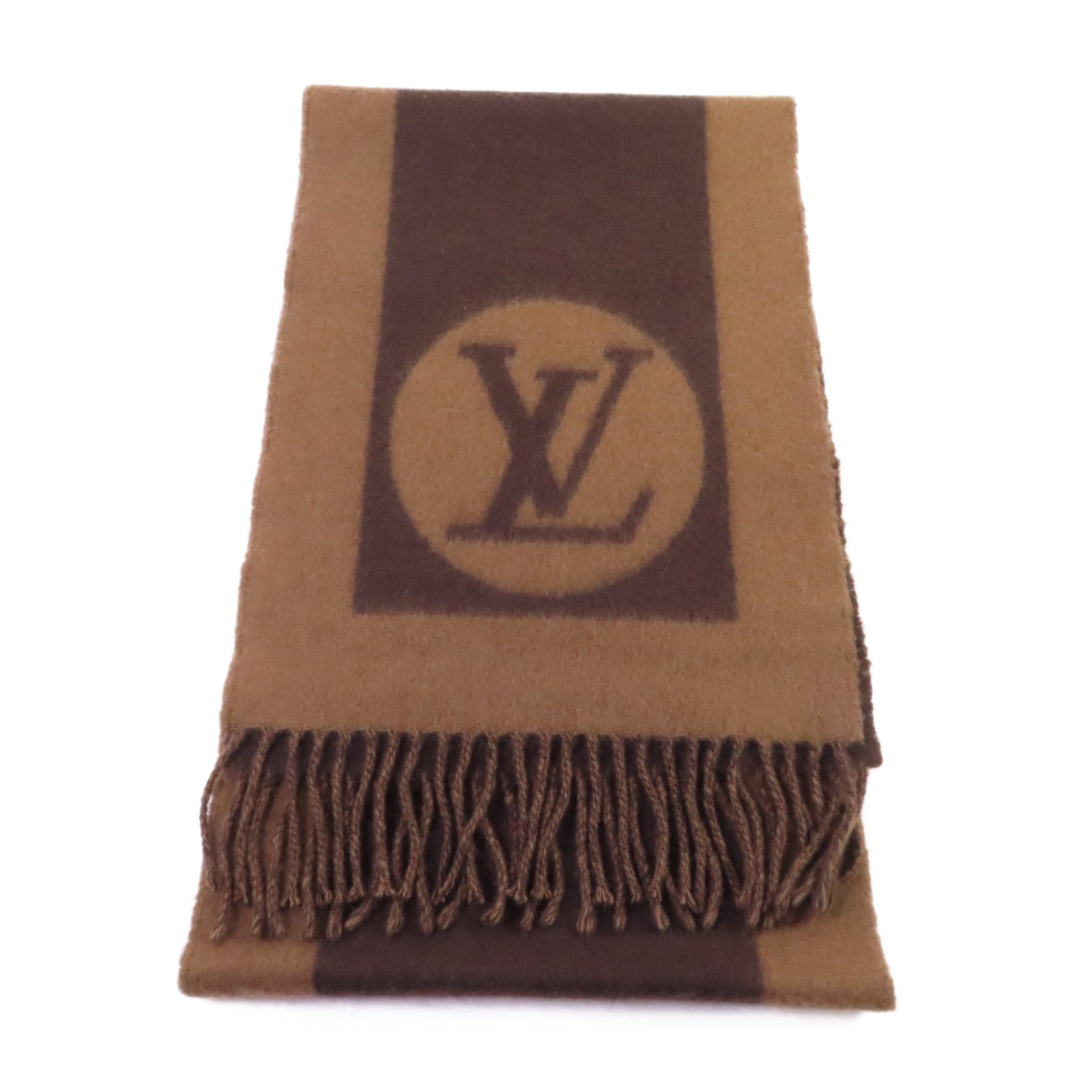 LOUIS VUITTON 羊毛/安哥拉兔毛Muffler圍巾